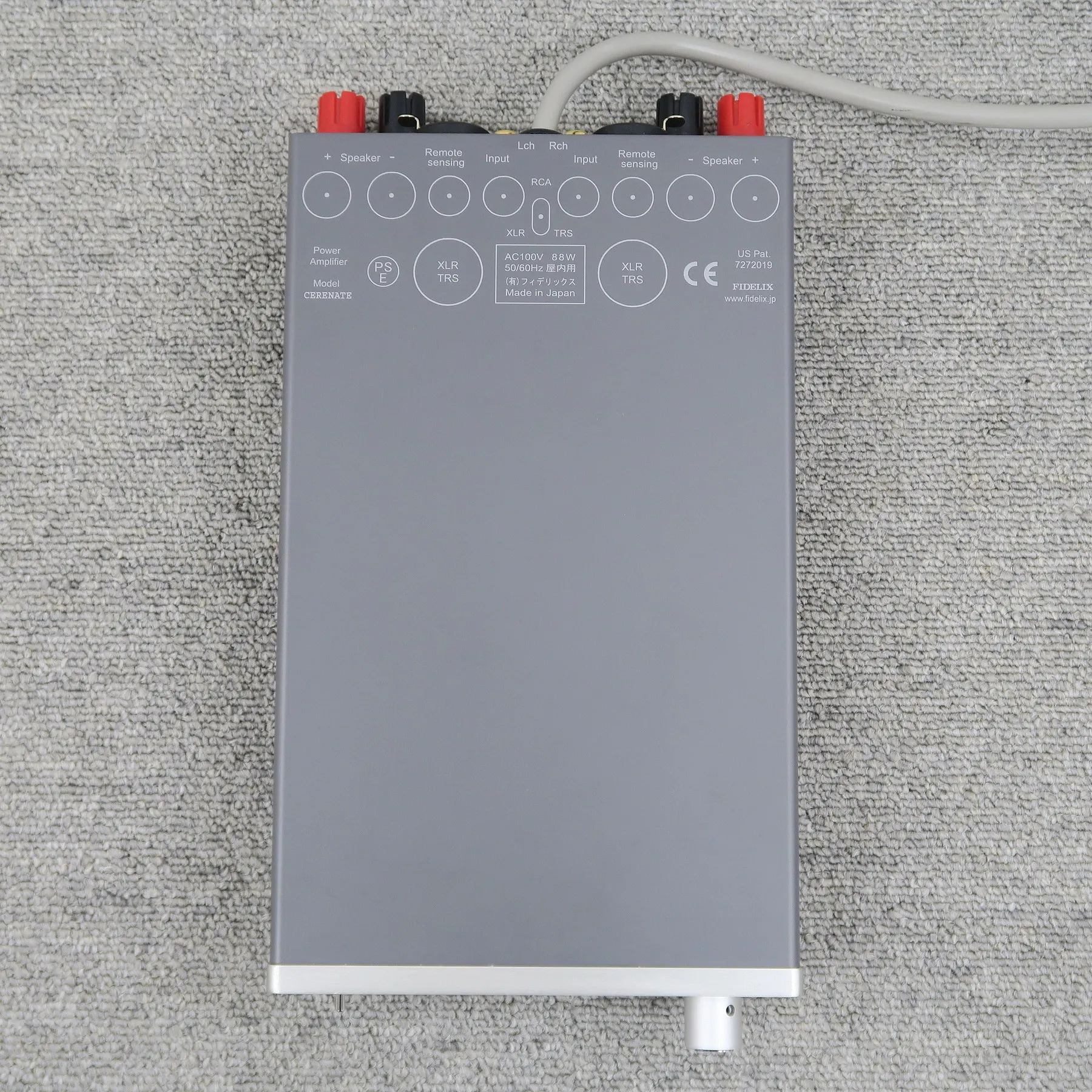 FIDELIX CERENATE Ver2.0 パワーアンプ フィデリックス @57895｜中古