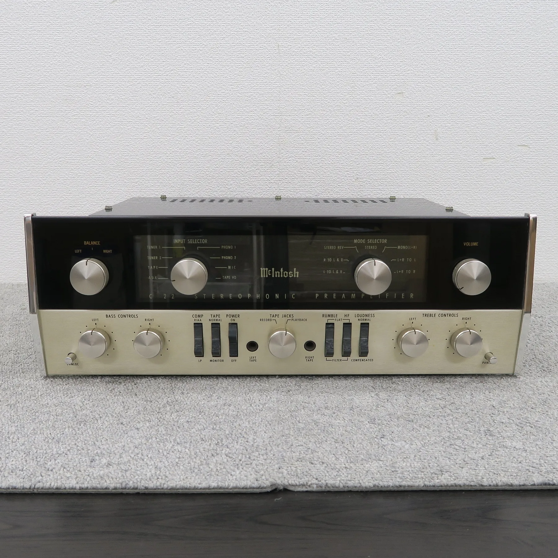 Mcintosh C22 プリアンプ マッキントッシュ