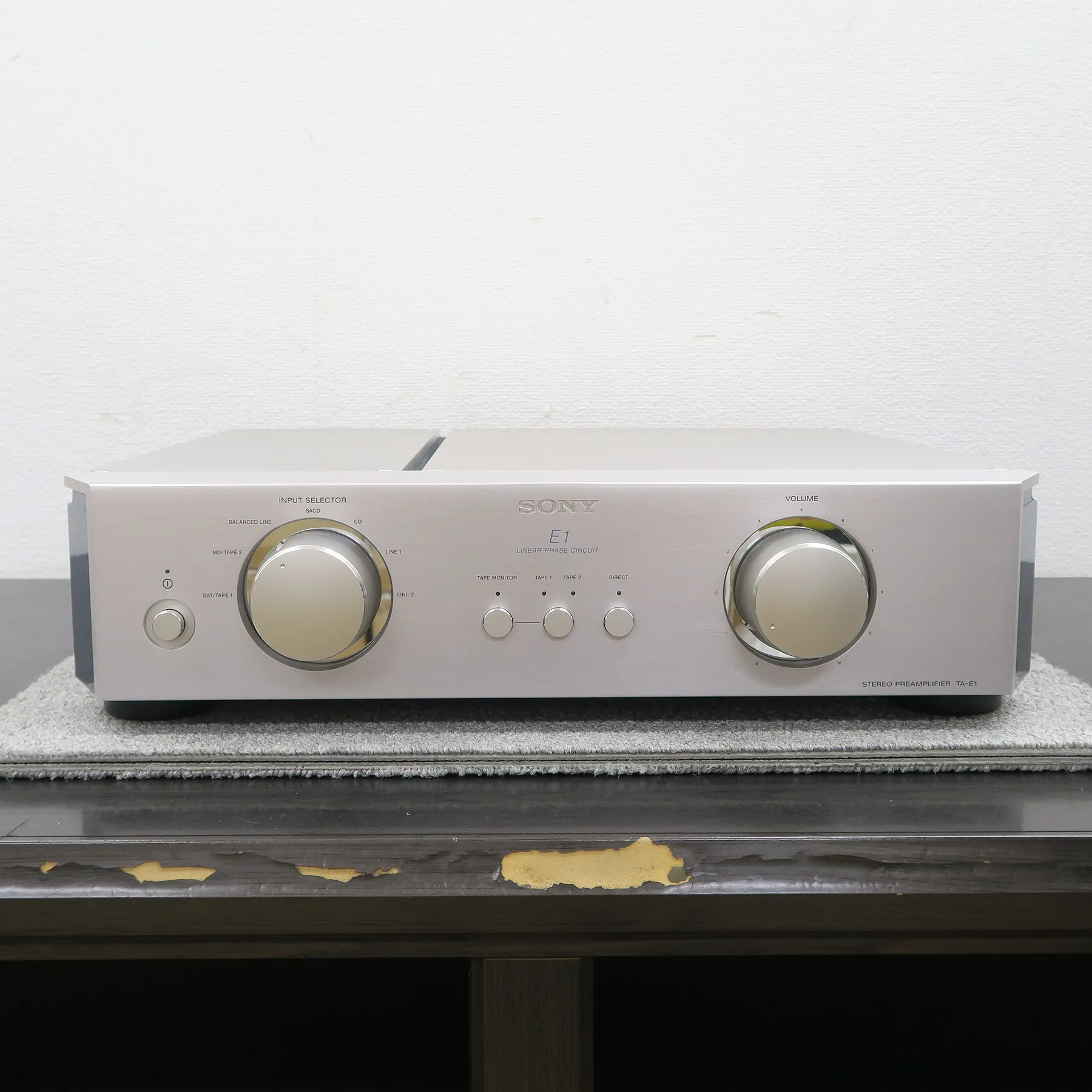 SONY TA-E1 プリアンプ ソニー