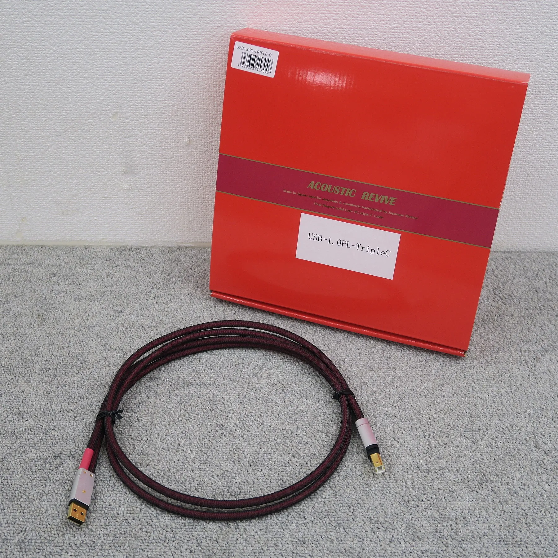 Acoustic Revive USB-1.0PL-TripleC 1.0m USBケーブル アコースティックリバイブ