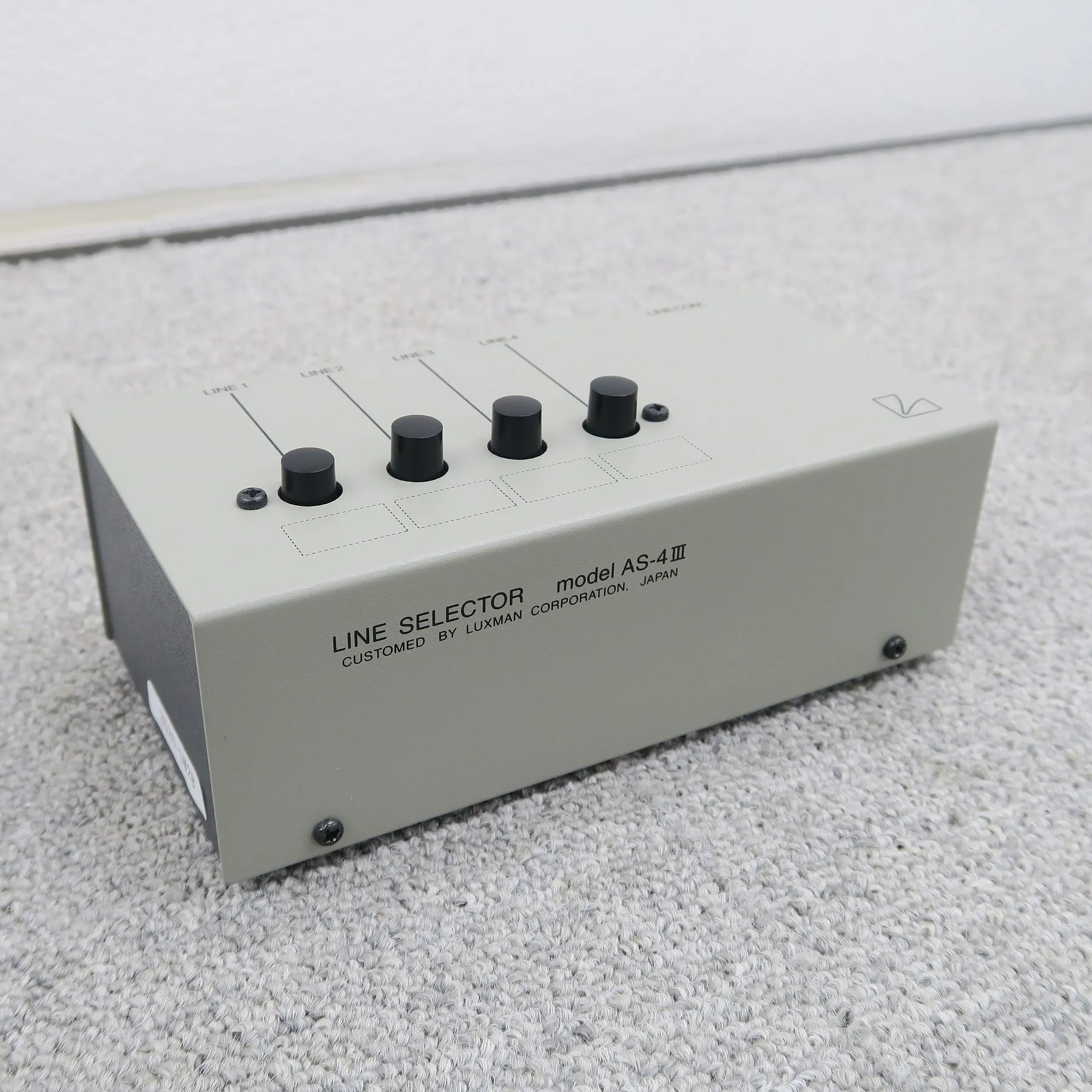 LUXMAN AS-4III セレクター ラックスマン