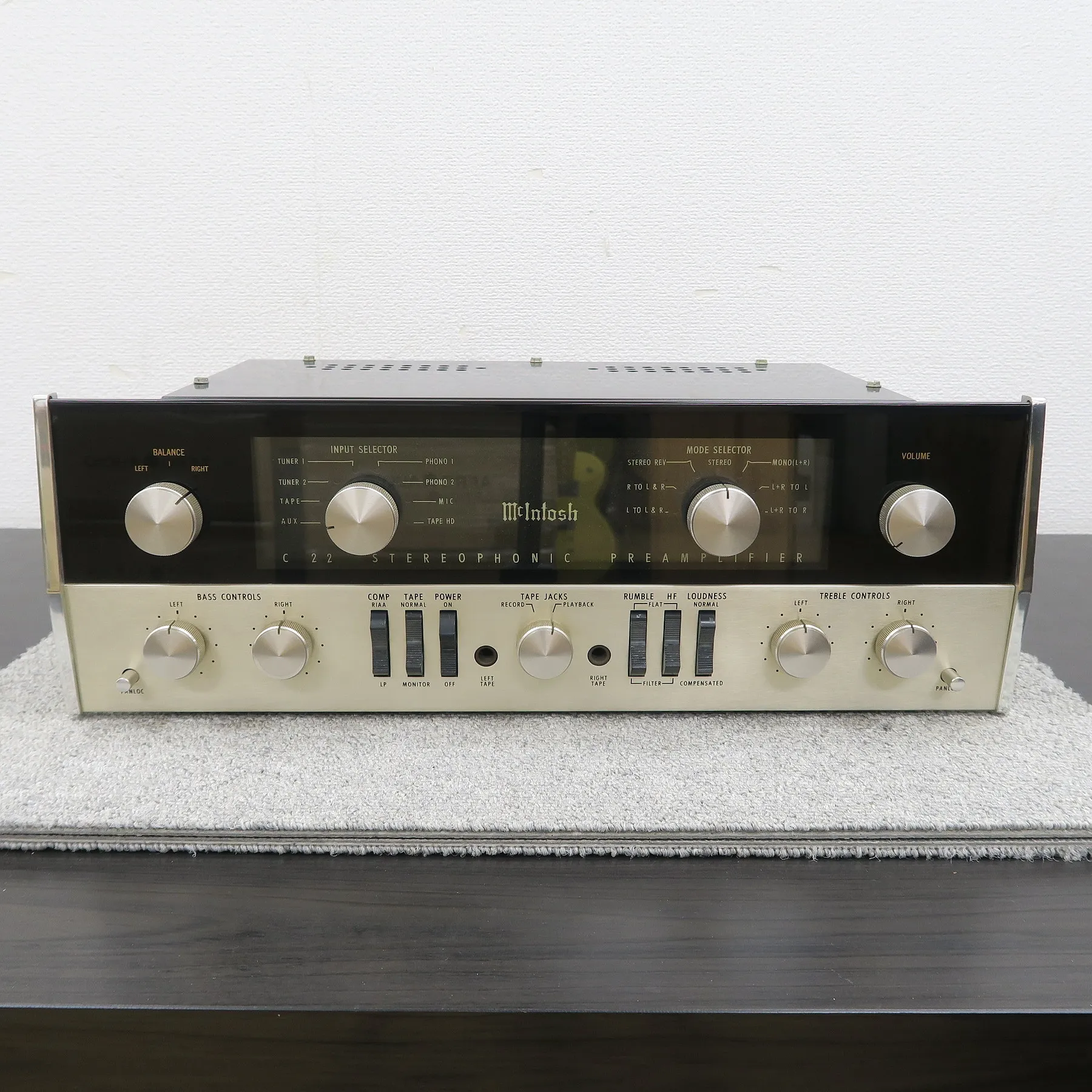 Mcintosh C22 プリアンプ マッキントッシュ