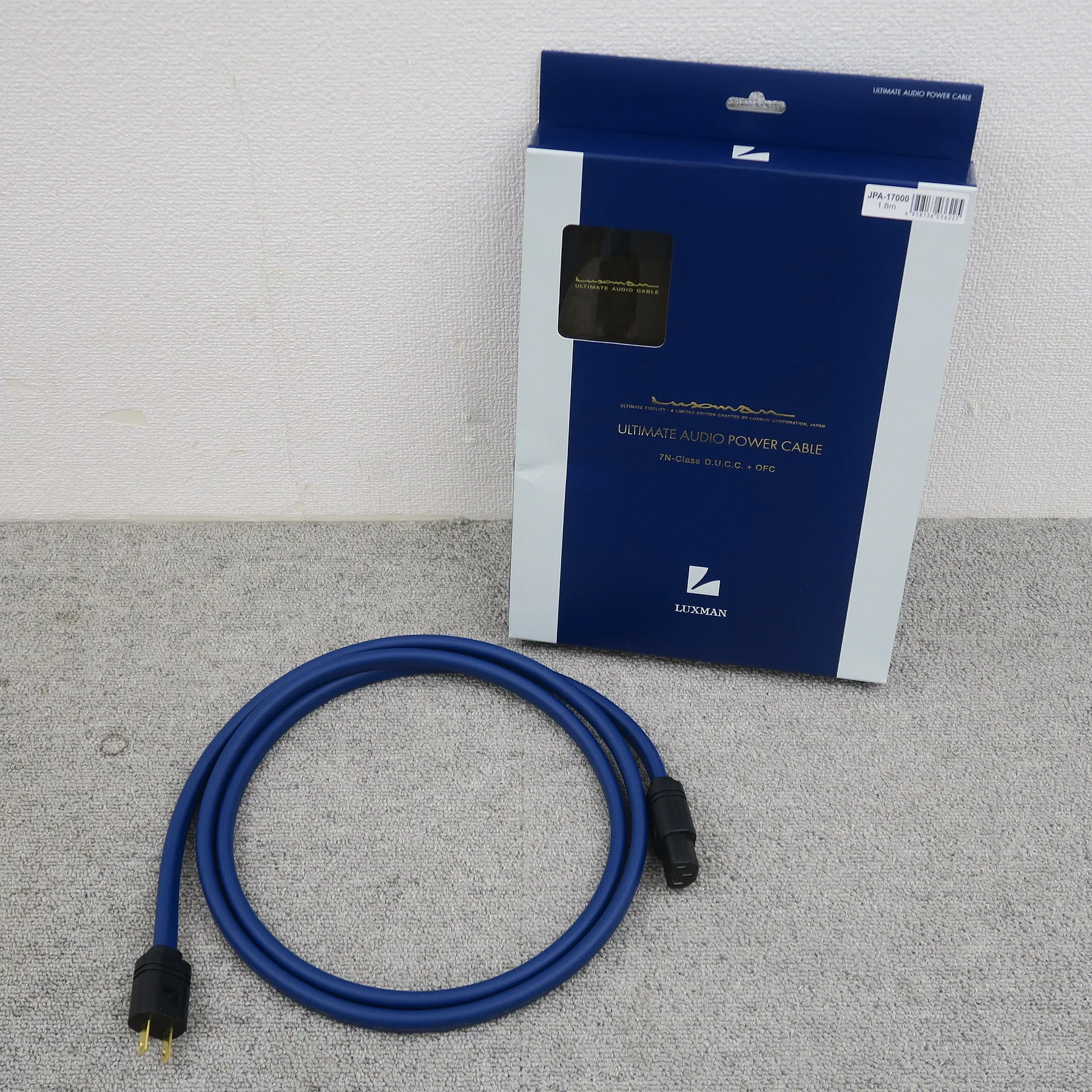 LUXMAN JPA-17000 1.8m 電源ケーブル ラックスマン