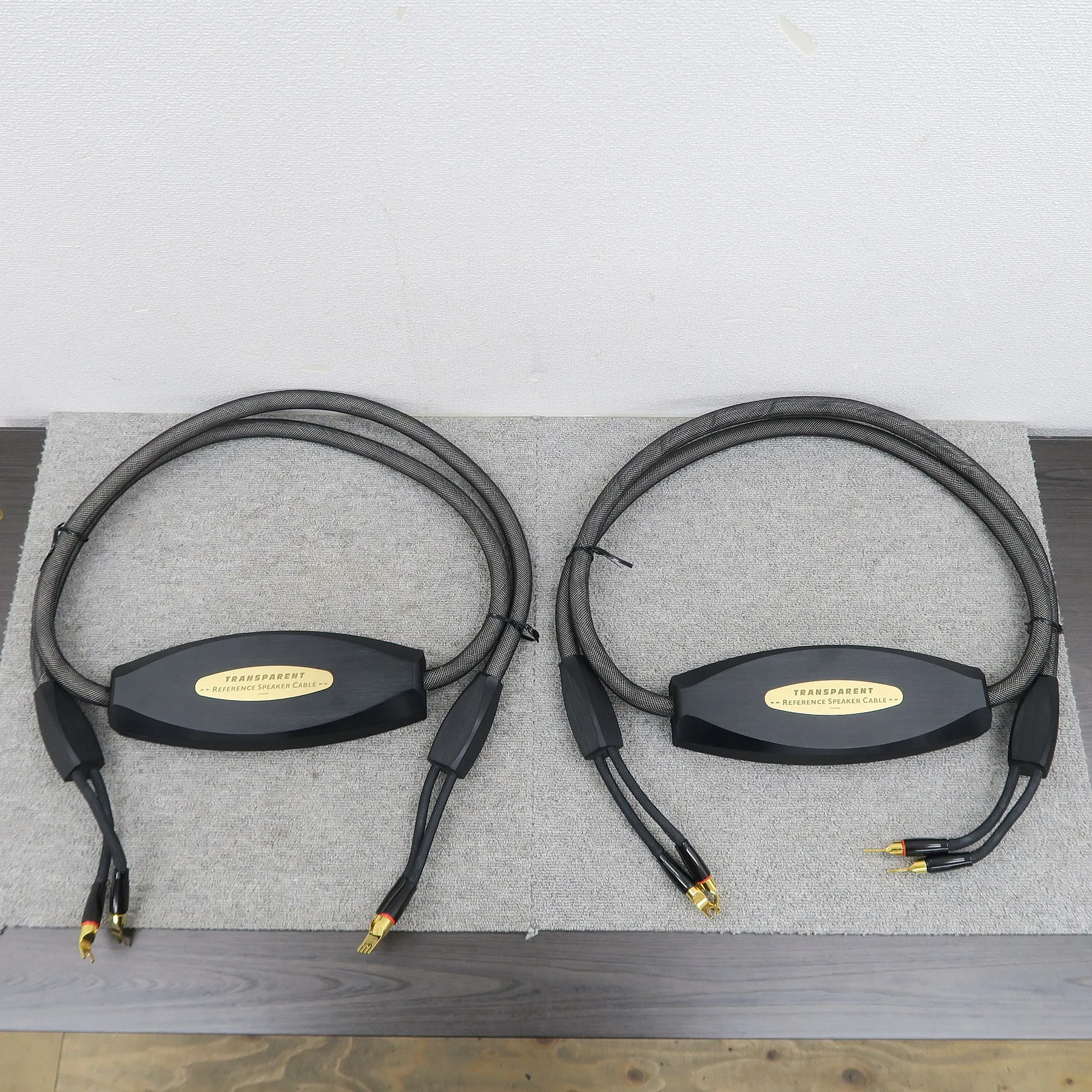 TRANSPARENT Reference RSC8 2.4m スピーカーケーブル トランスペアレント