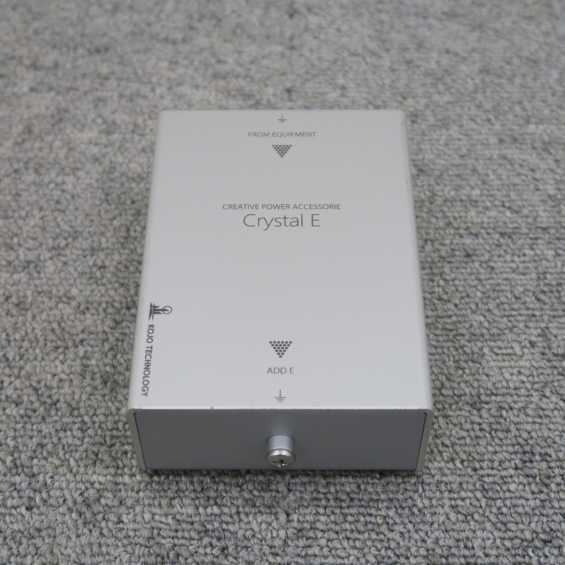 Cランク】光城精工 Crystal E 仮想アース KOJO TECHNOLOGY @58309 /  中古オーディオ買取、販売、通販のショップアフロオーディオ横浜