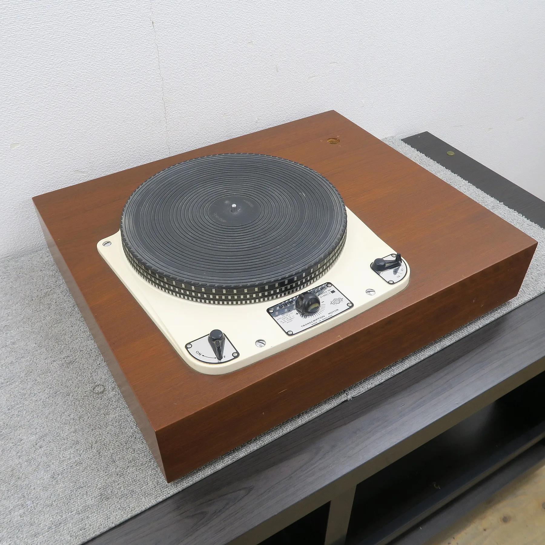 GARRARD 301 後期 ターンテーブル ガラード