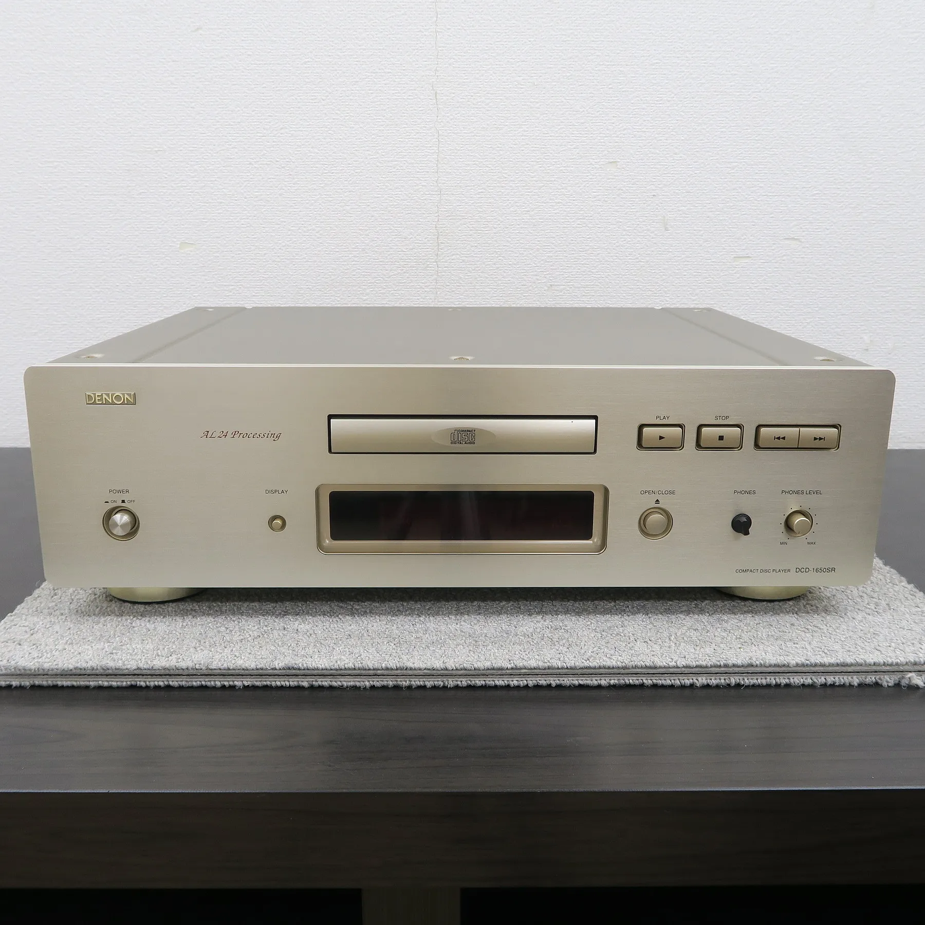 DENON DCD-1650SR CDデッキ デノン
