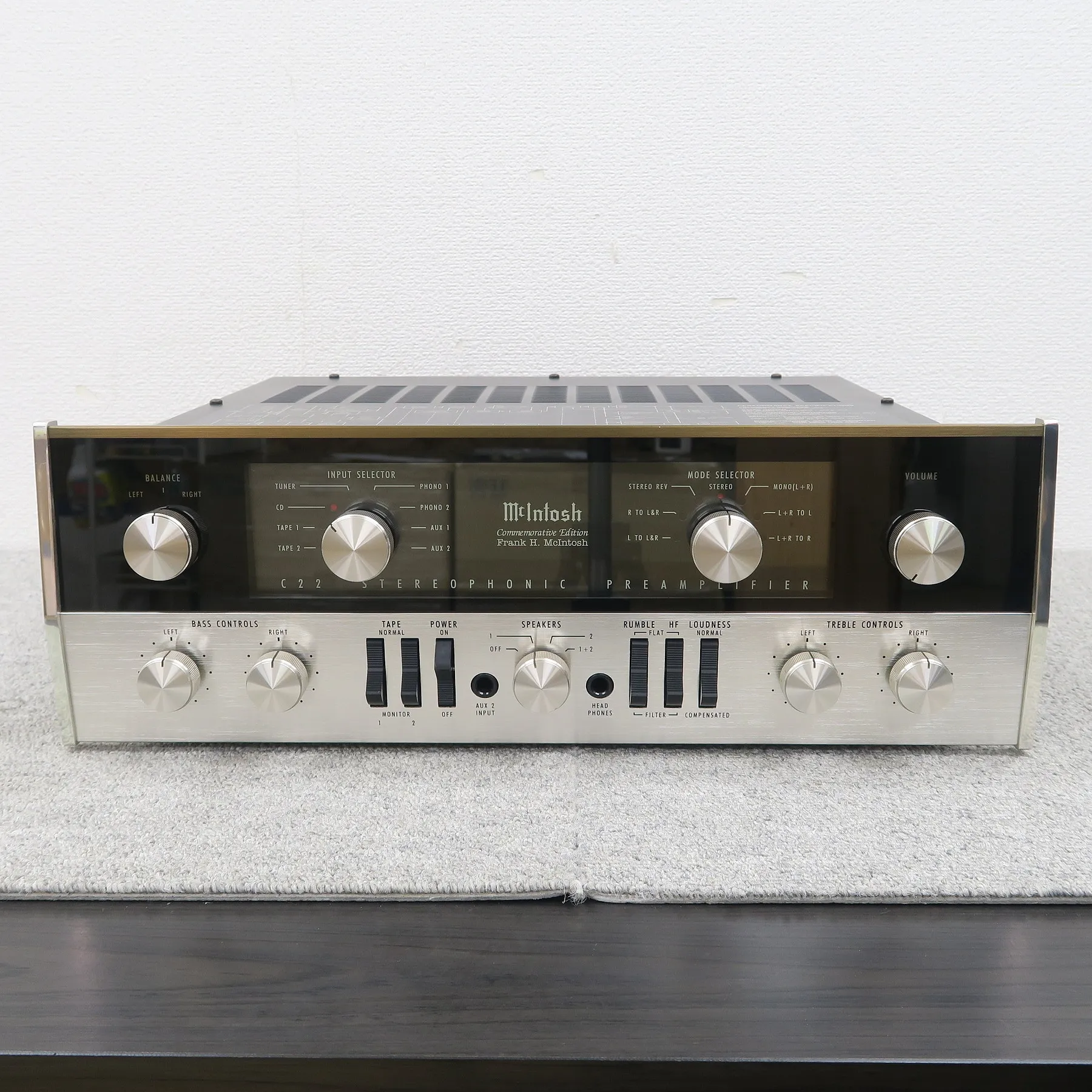 Mcintosh C22 復刻 プリアンプ マッキントッシュ
