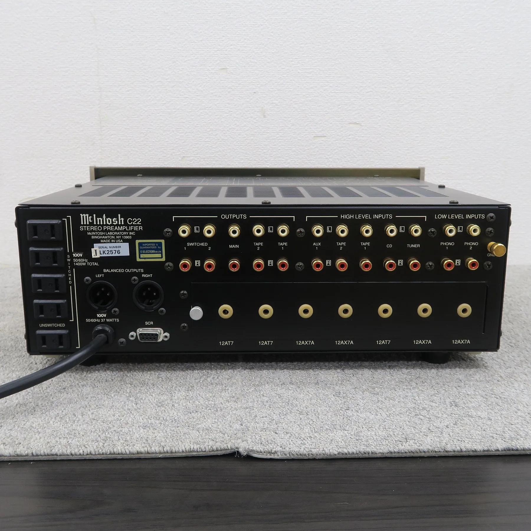 Mcintosh C22 復刻 プリアンプ マッキントッシュ @58198｜中古