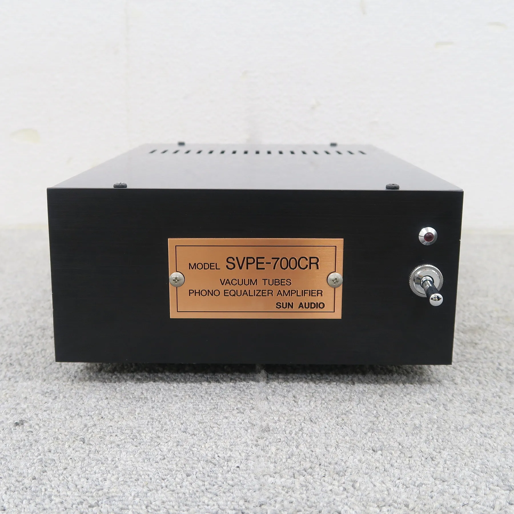 SunAudio SVPE-700CR フォノイコライザー サンオーディオ