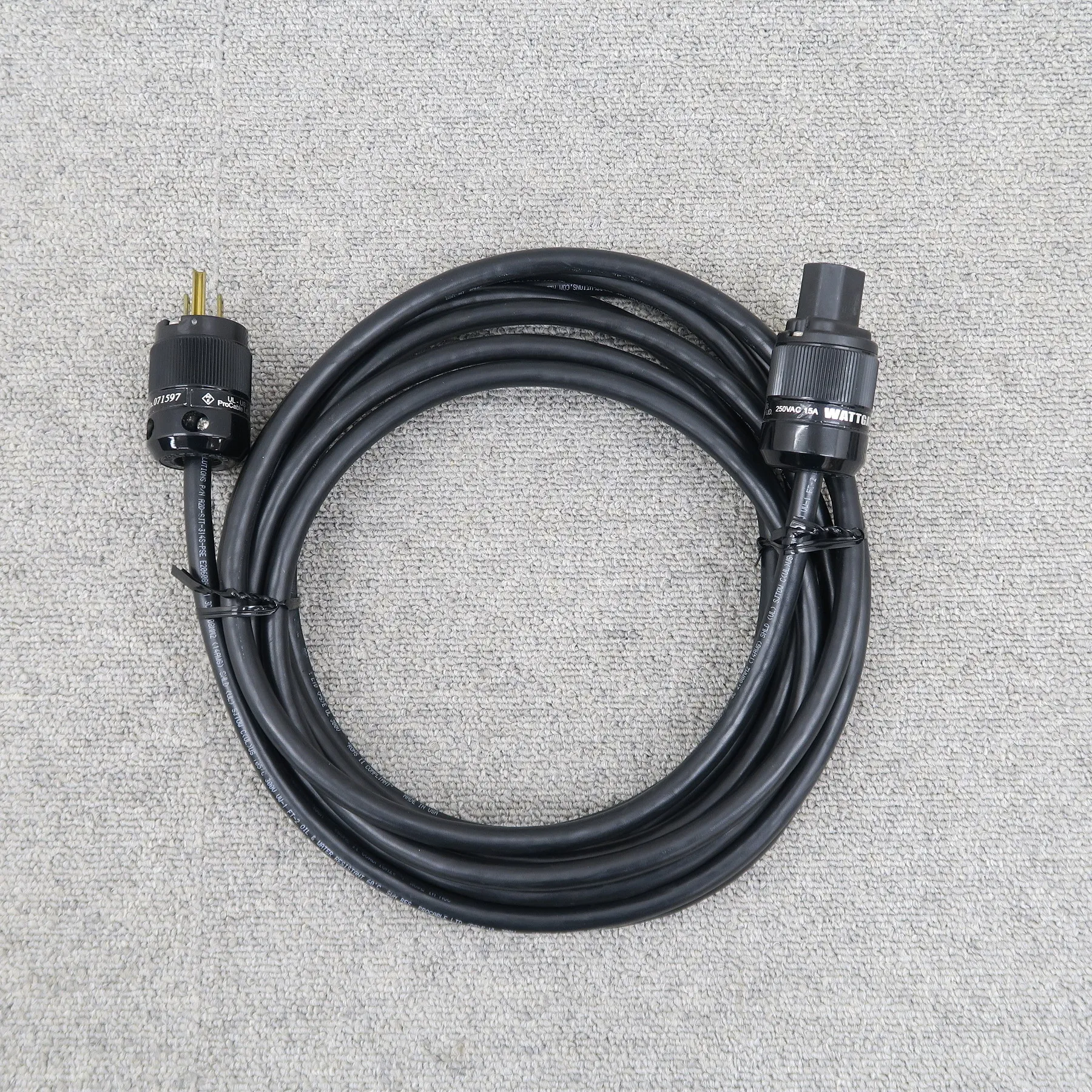 Pro Cable WATTGATE 5.0m 電源ケーブル プロケーブル