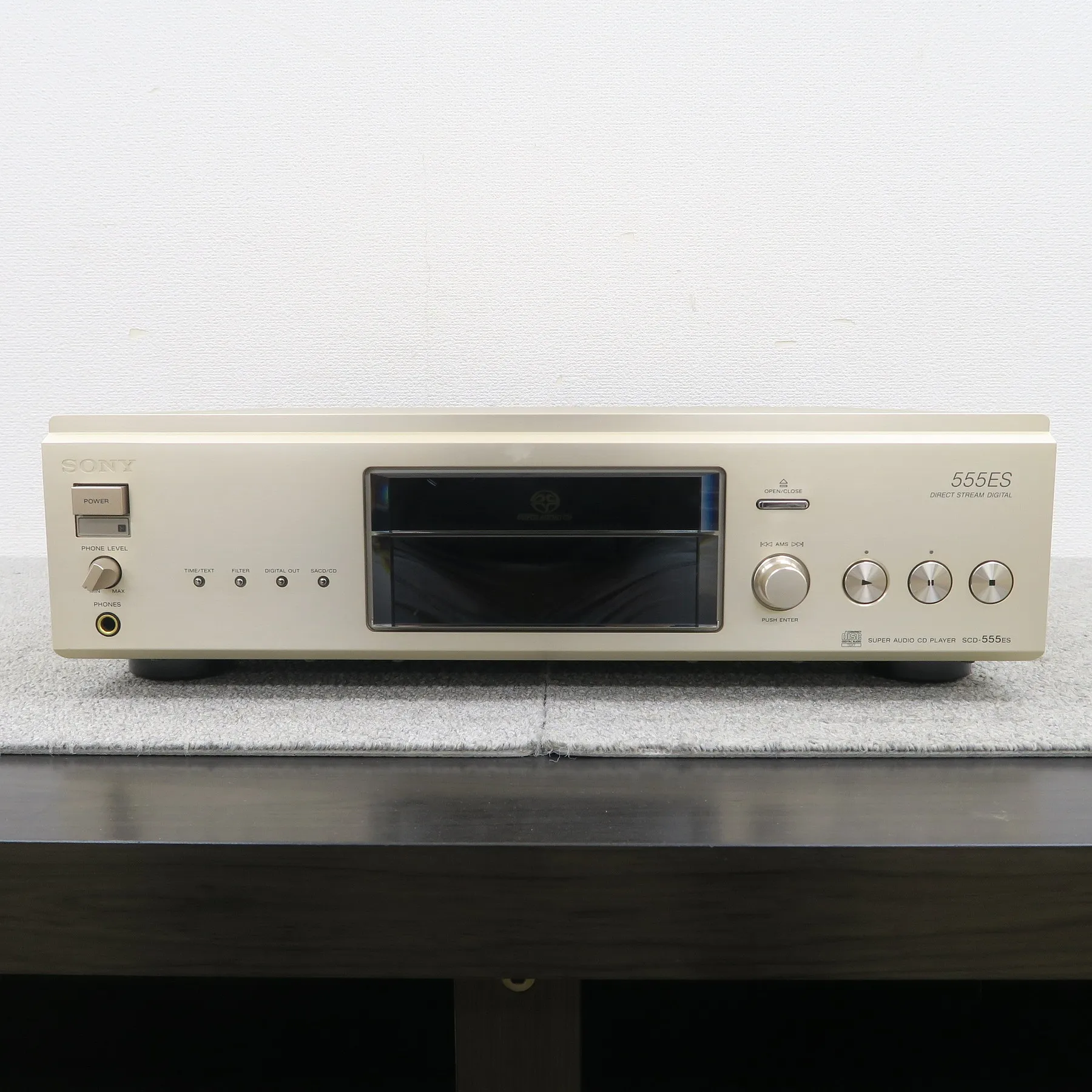 SONY SCD-555ES CDデッキ ソニー