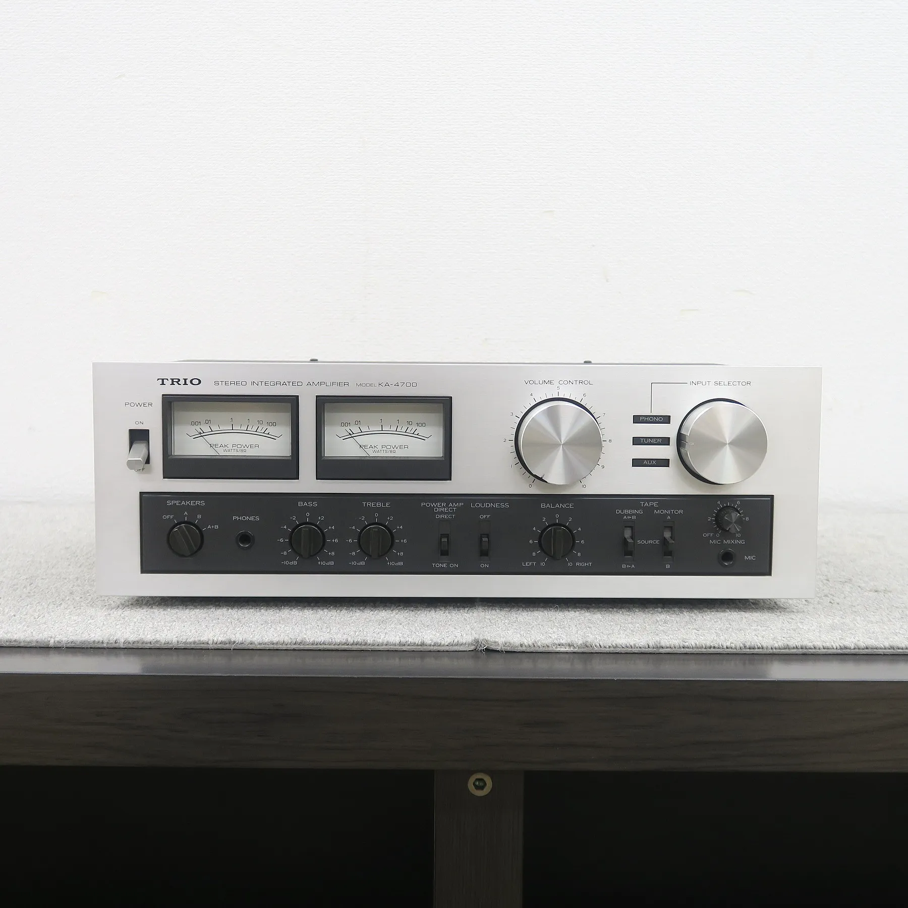 TRIO KA-4700 プリメインアンプ トリオ