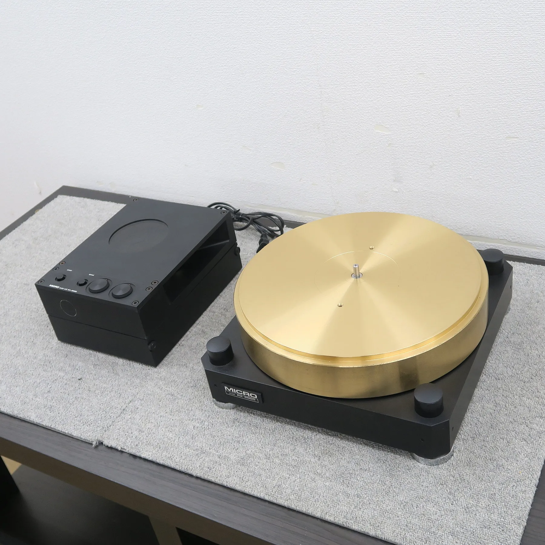 MICRO RX-5000 RY-5500付 ターンテーブル マイクロ