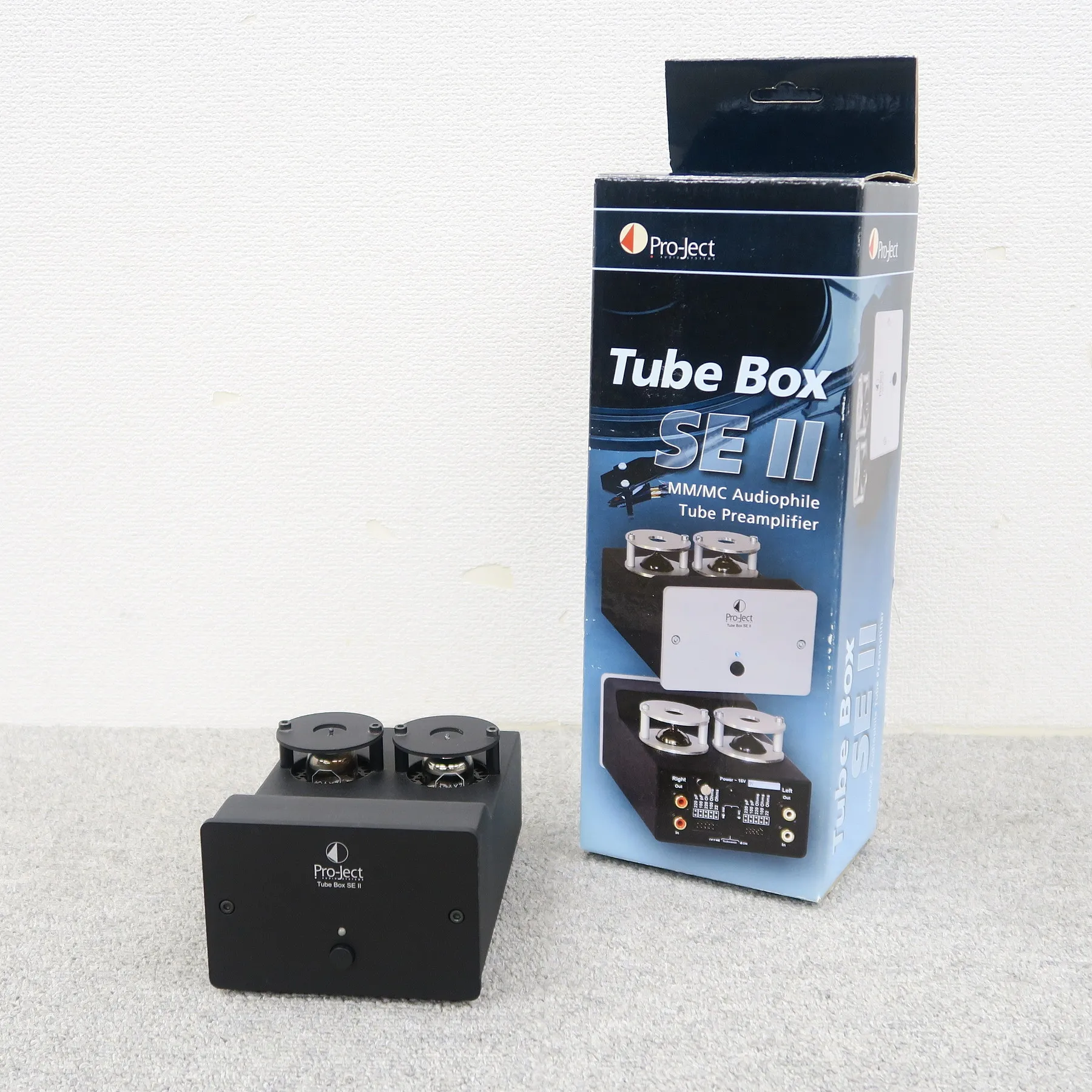 Pro-Ject Tube Box SEII フォノイコライザー プロジェクト