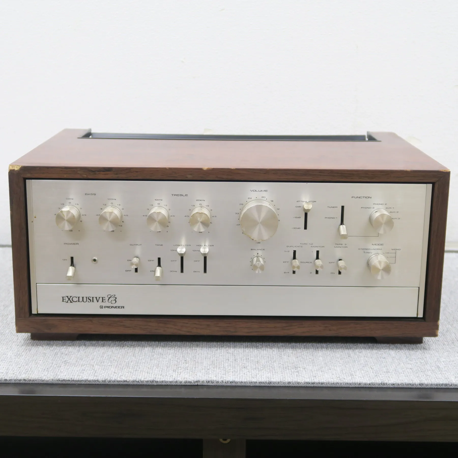 Pioneer Exclusive C3 プリアンプ パイオニア