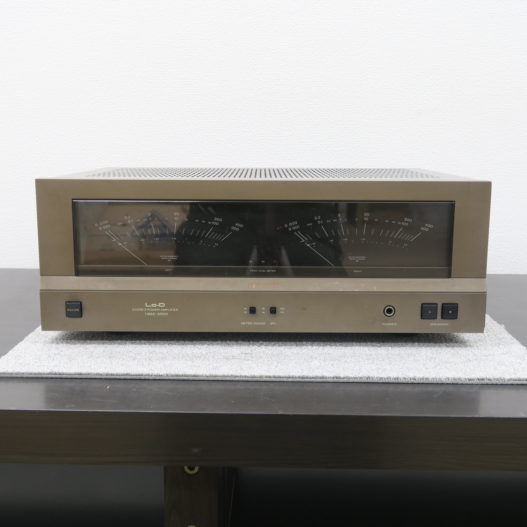 日立 Lo-D HMA-8500 ステレオパワーアンプ リサイクルショップ