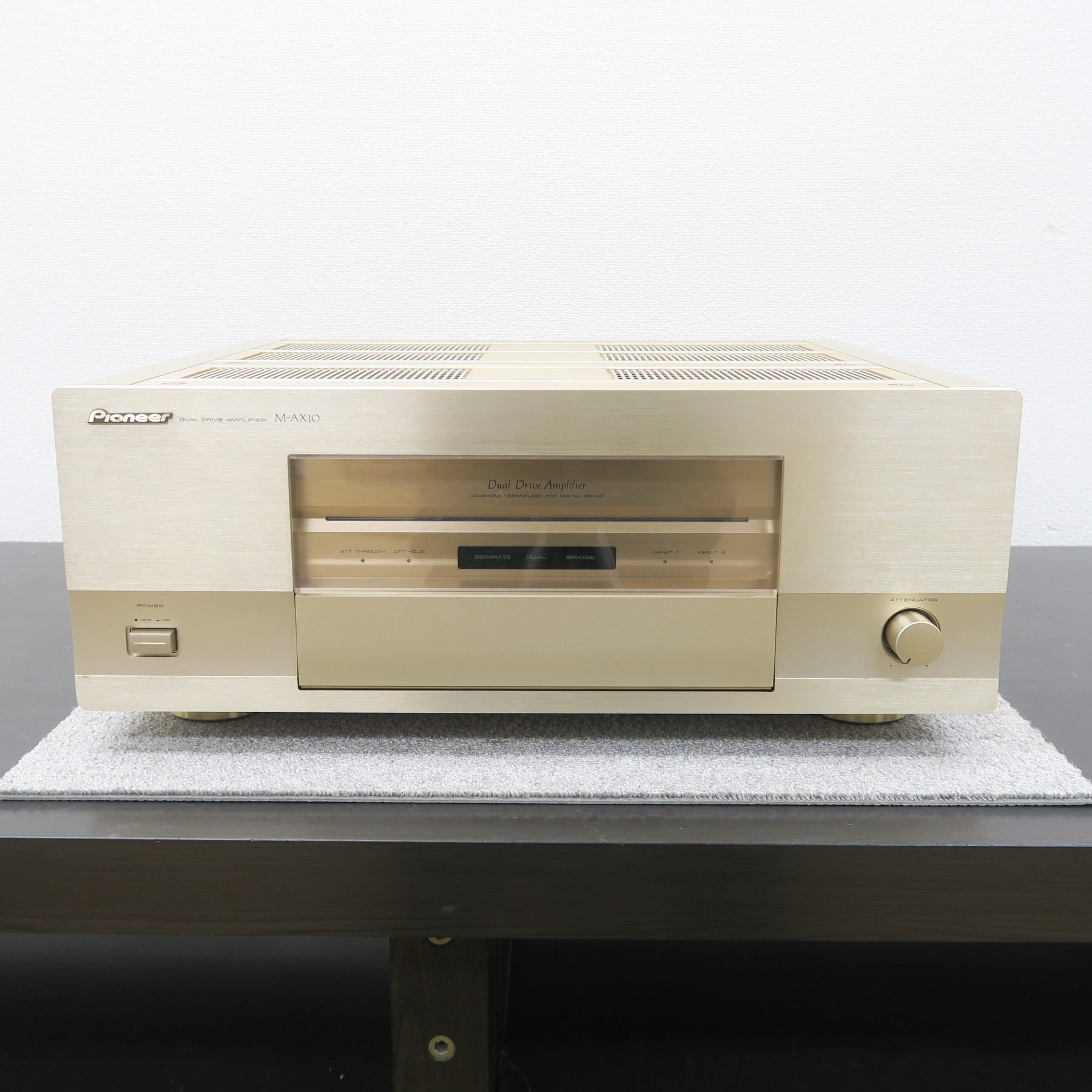 現状】Pioneer M-AX10 パワーアンプ パイオニア @59225 / 中古