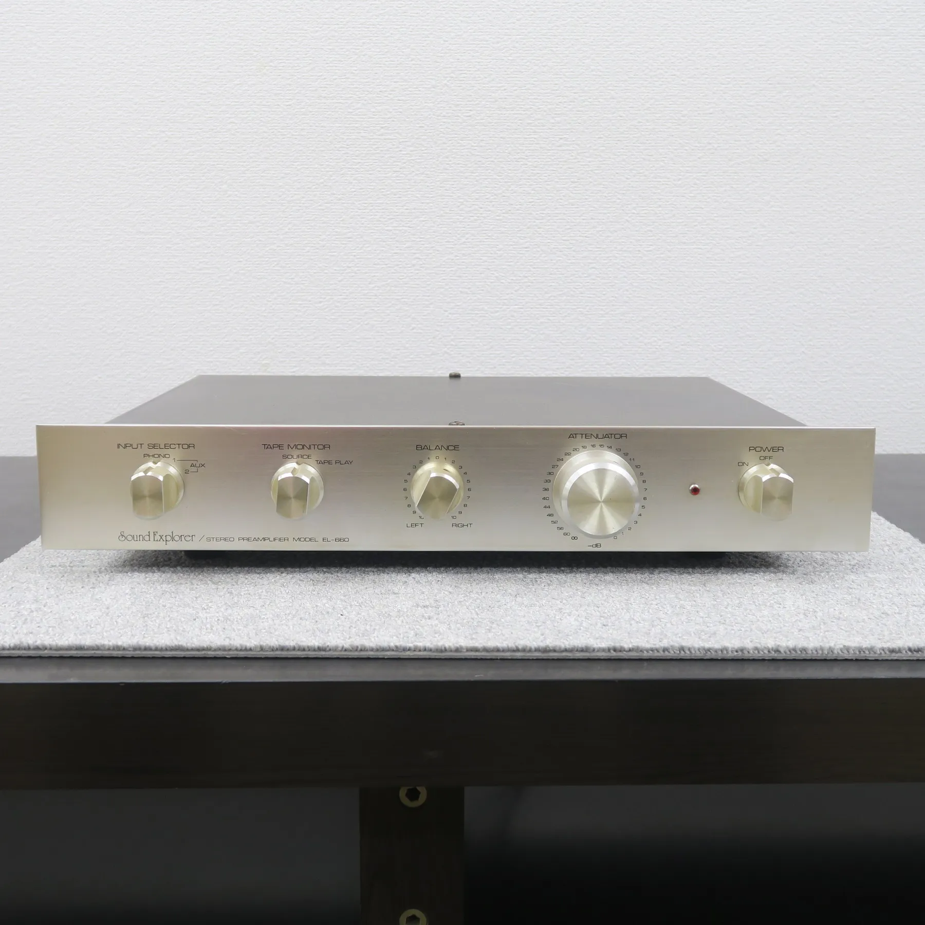 Sound Explorer EL-660 プリアンプ サウンドエクスプローラー