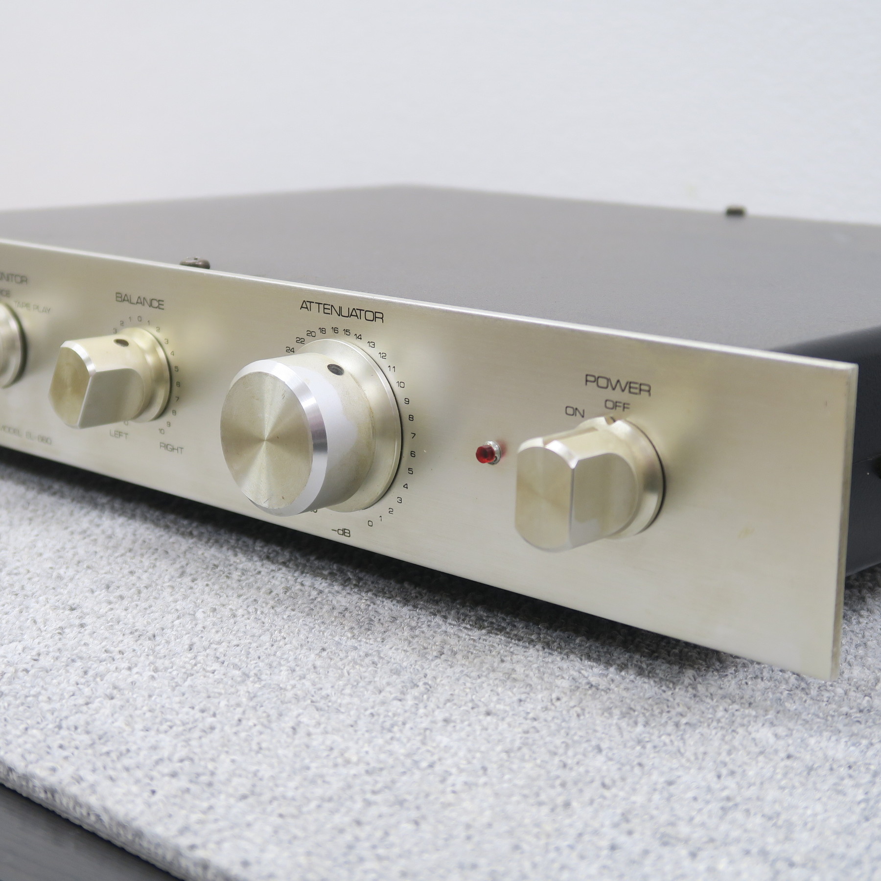 Sound Explorer EL-660 ステレオプリアンプ Yahoo!オークション - Sound Explorer EL-660 DCプリアンプ 完動