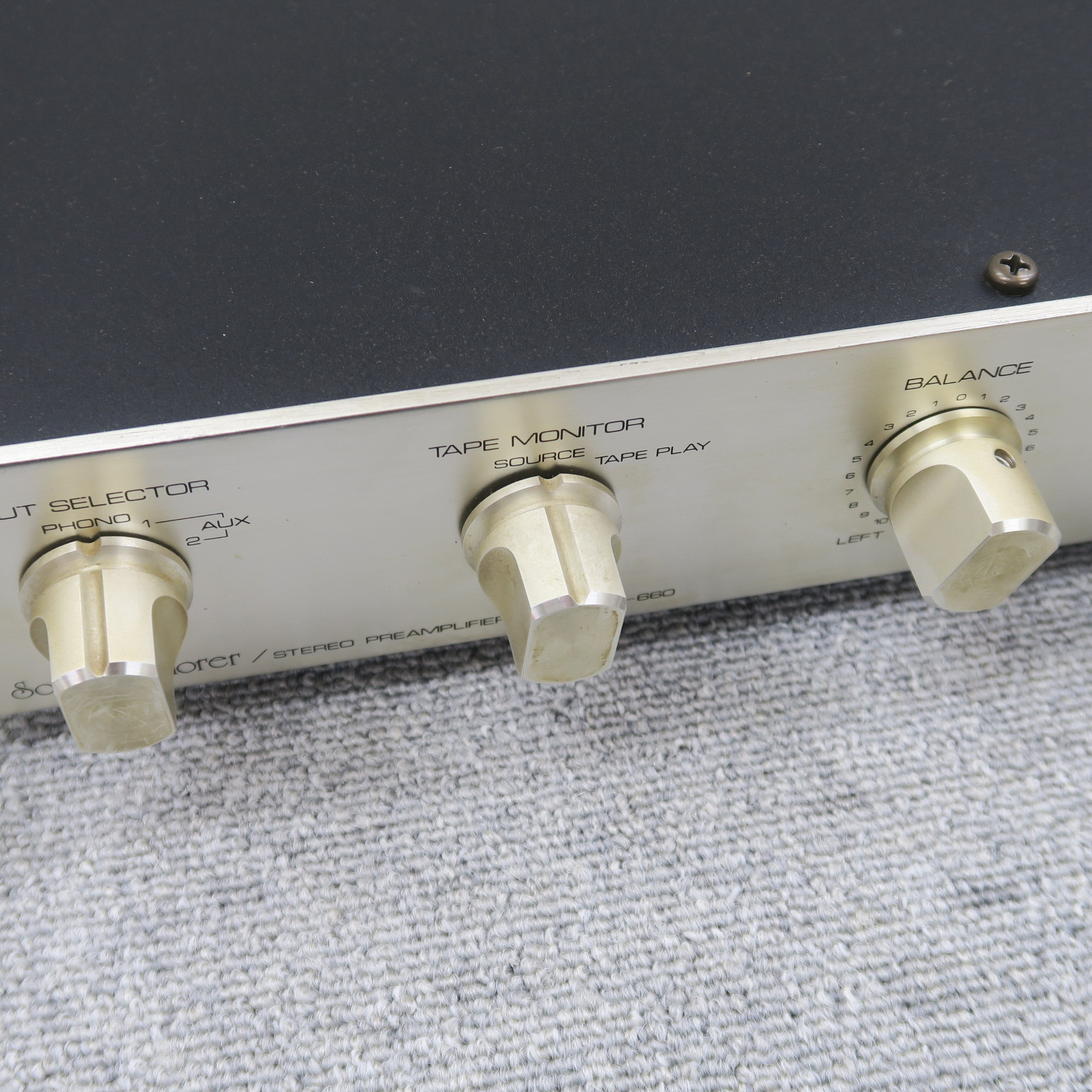 ジャンク】Sound Explorer EL-660 プリアンプ サウンド