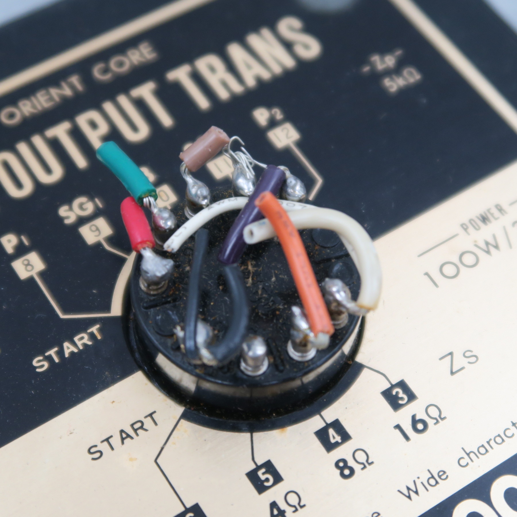 現状】TANGO FW-100-5R 2個 トランス タンゴ @59443 / 中古オーディオ