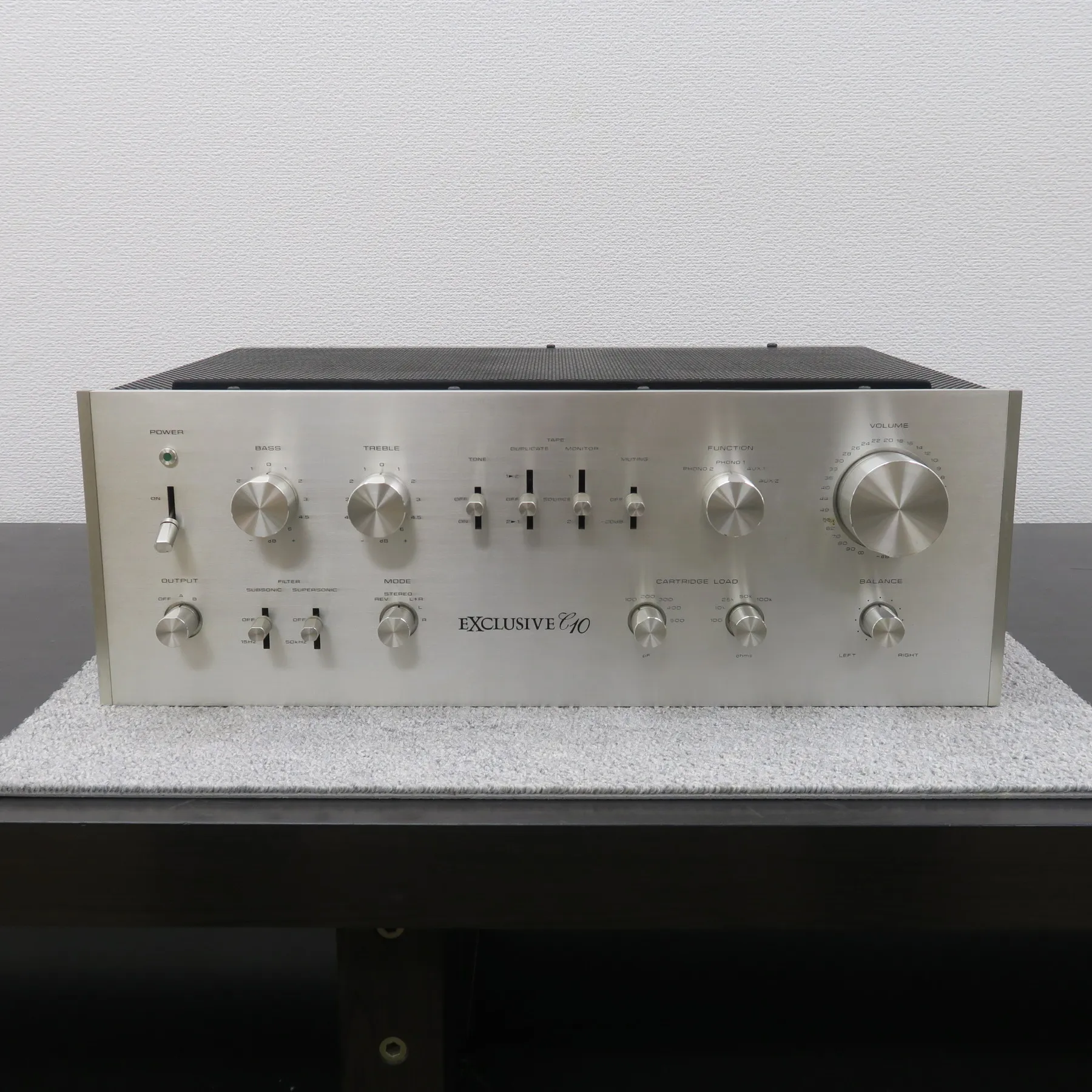 Pioneer Exclusive C10 プリアンプ パイオニア