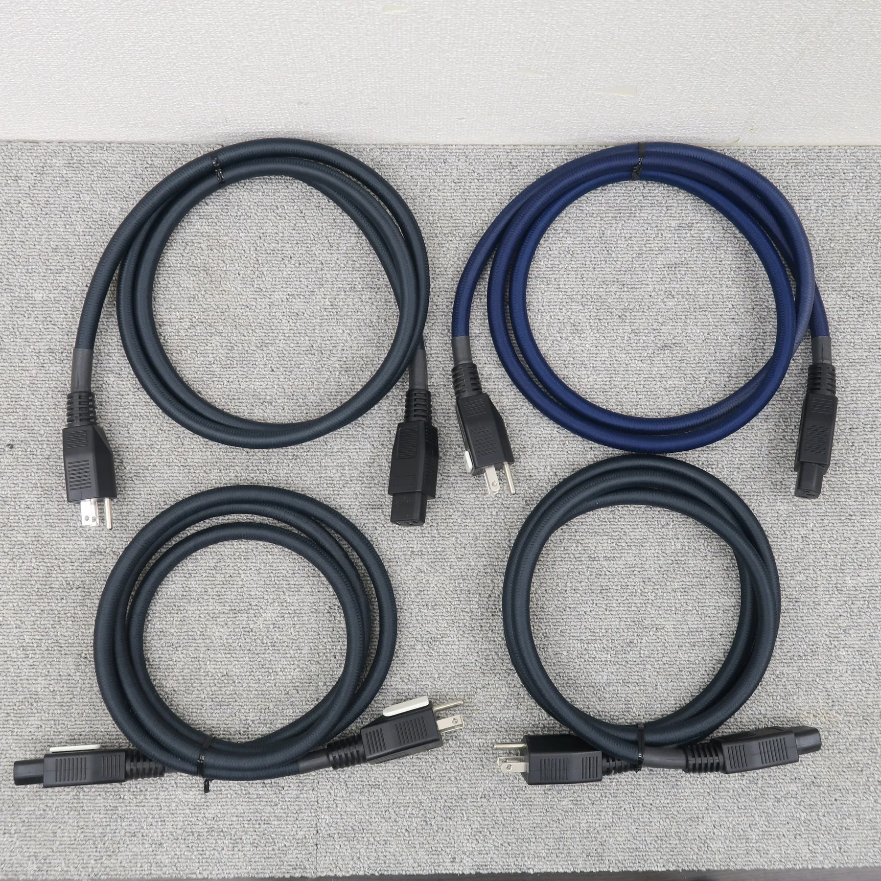 REQST Z-PRC01 1.8m 2本 & Z-PRC01S 1.8m 2本セット 電源ケーブル レクスト