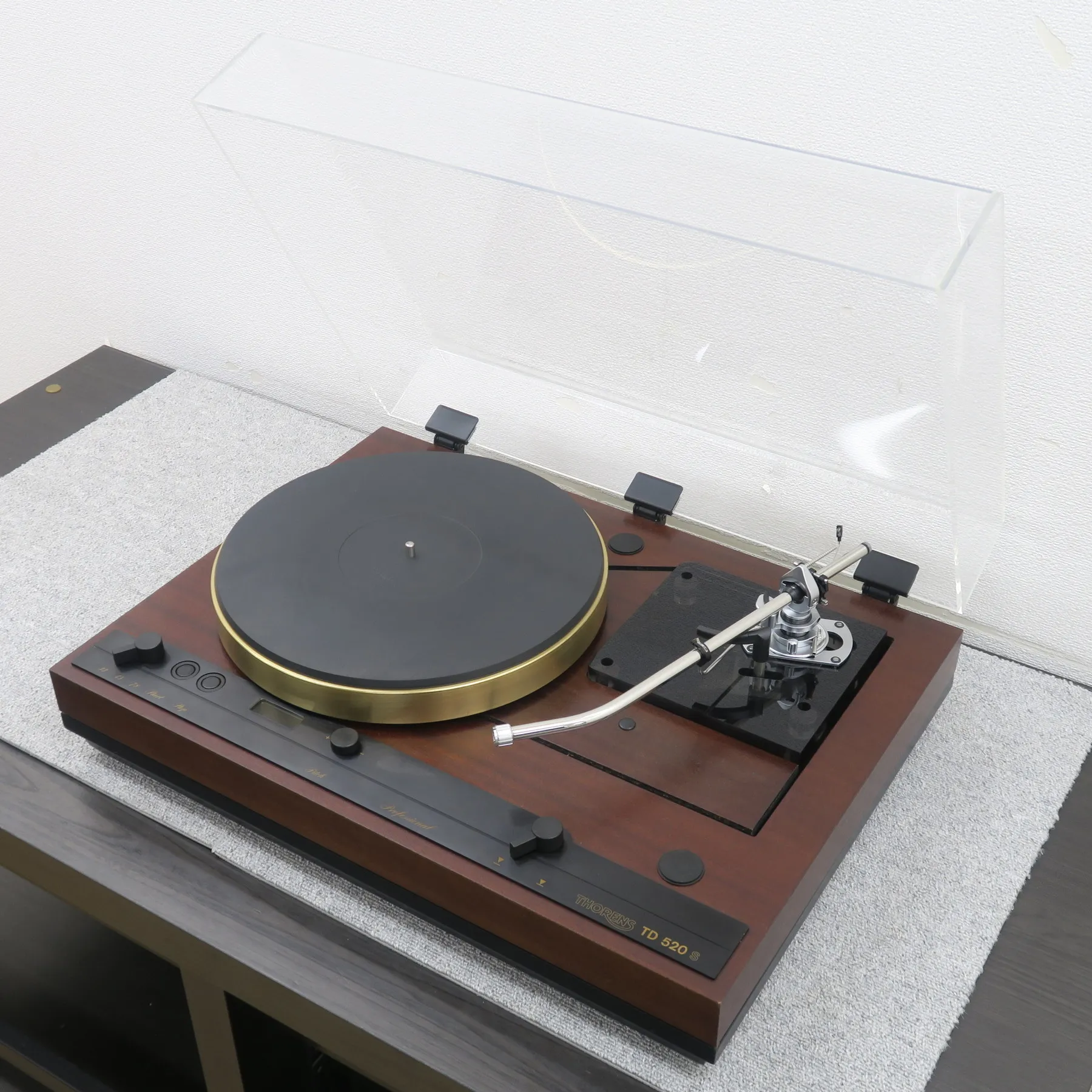 THORENS TD520Super 砲金 3012-R ターンテーブル トーレンス