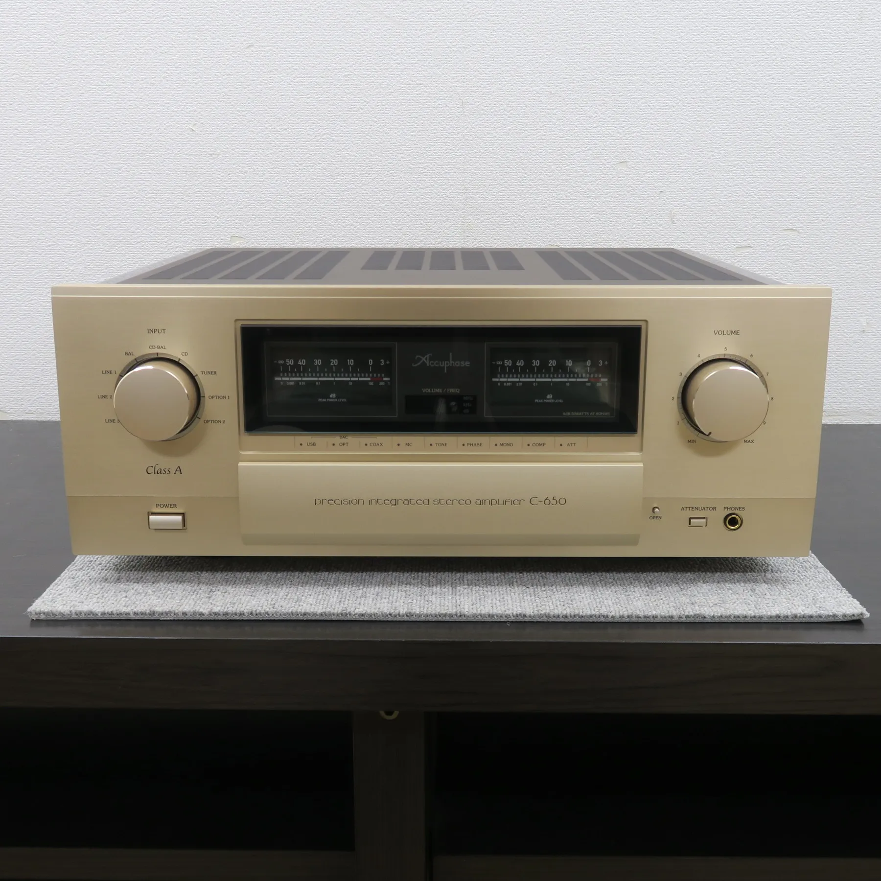Accuphase E-650 プリメインアンプ アキュフェーズ