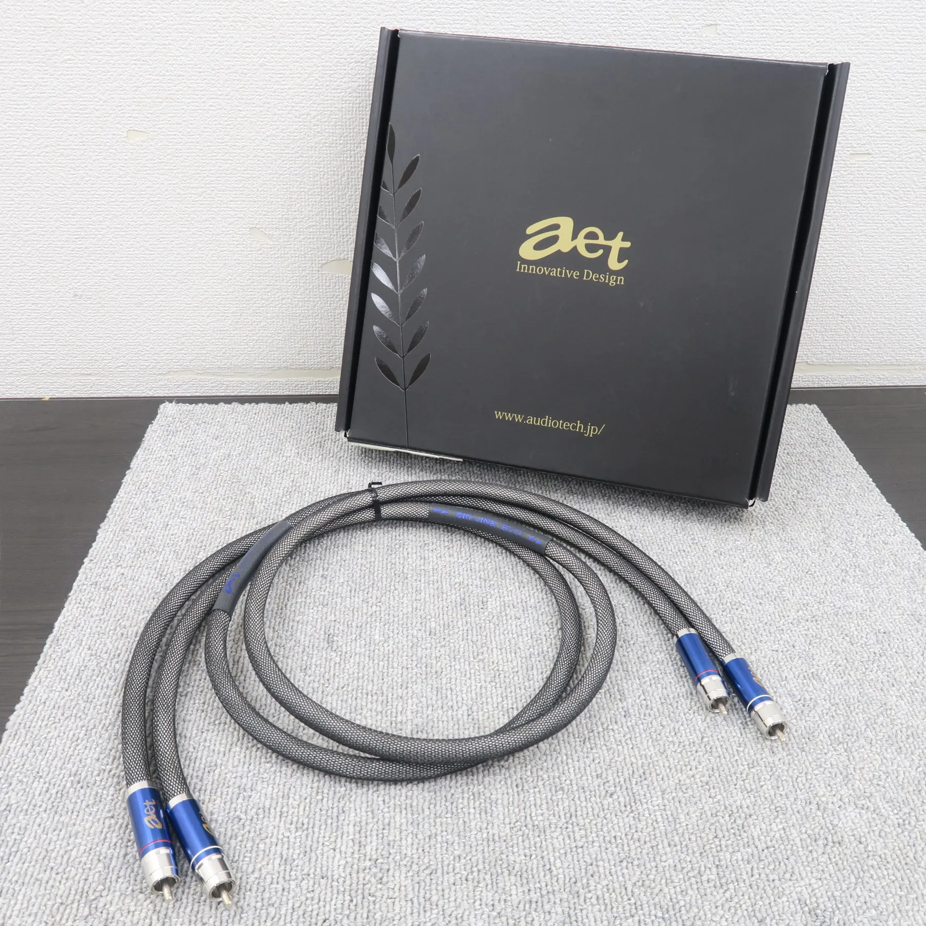 AET SIN LINE EVO 1.2m RCAケーブル