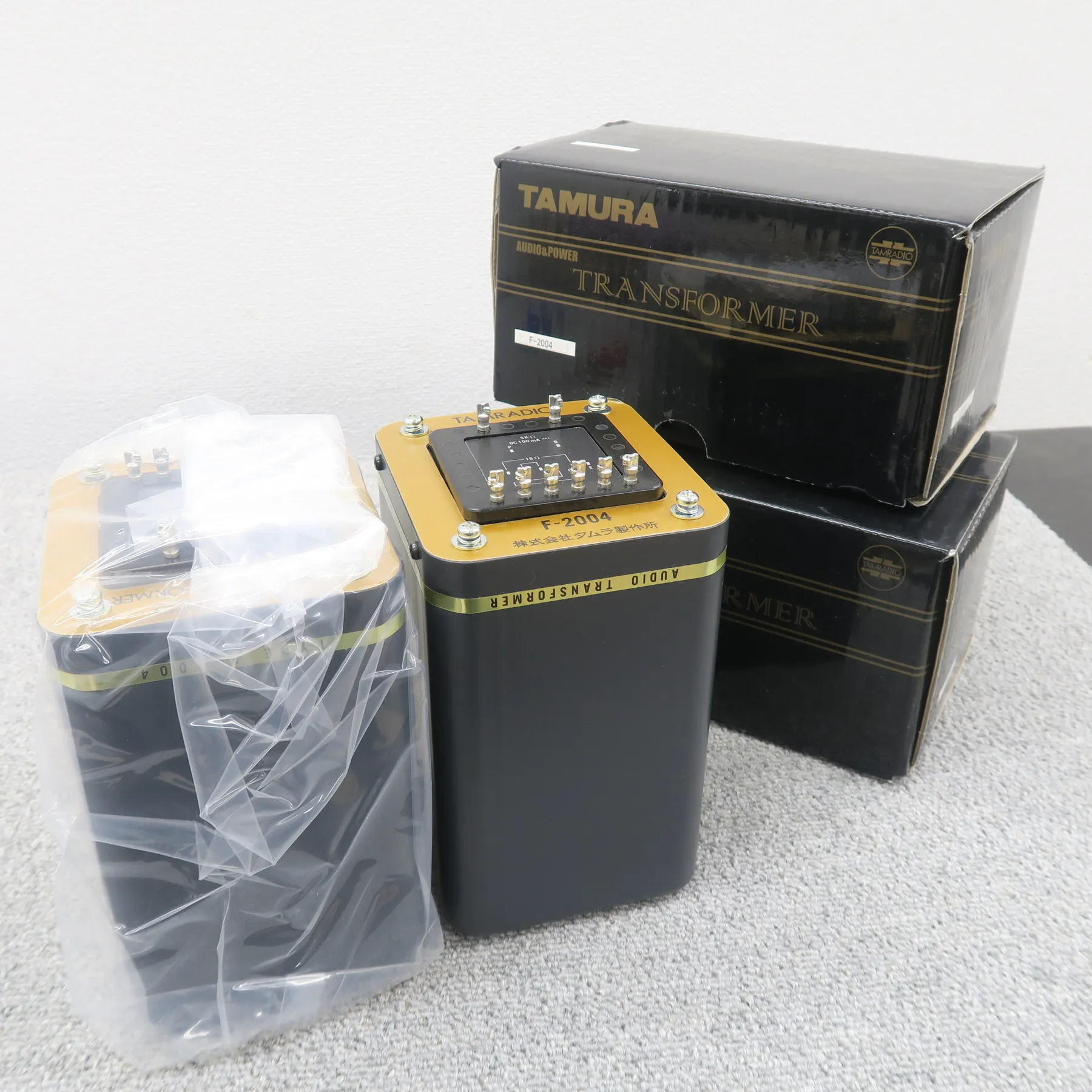 TAMURA F-2004 2個 出力トランス タムラ