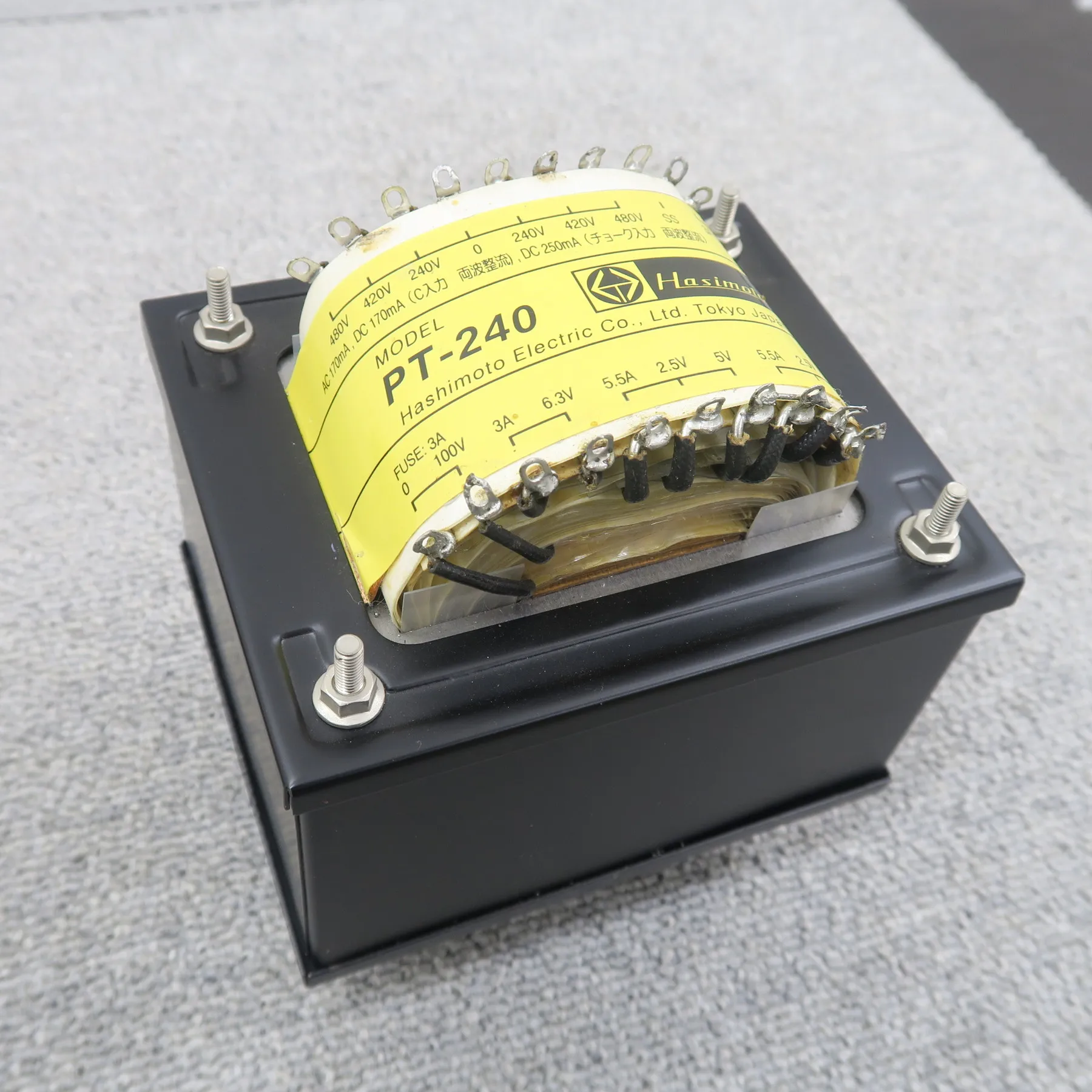 橋本電気 PT-240 電源トランス ハシモトデンキ