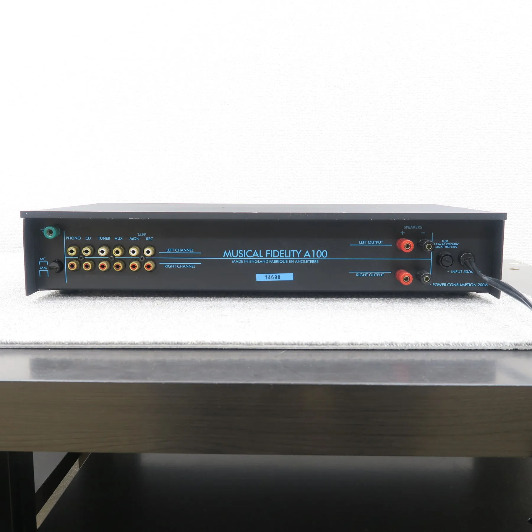 MUSICAL FIDELITY A100 プリメインアンプ ミュージカルフィデリティ