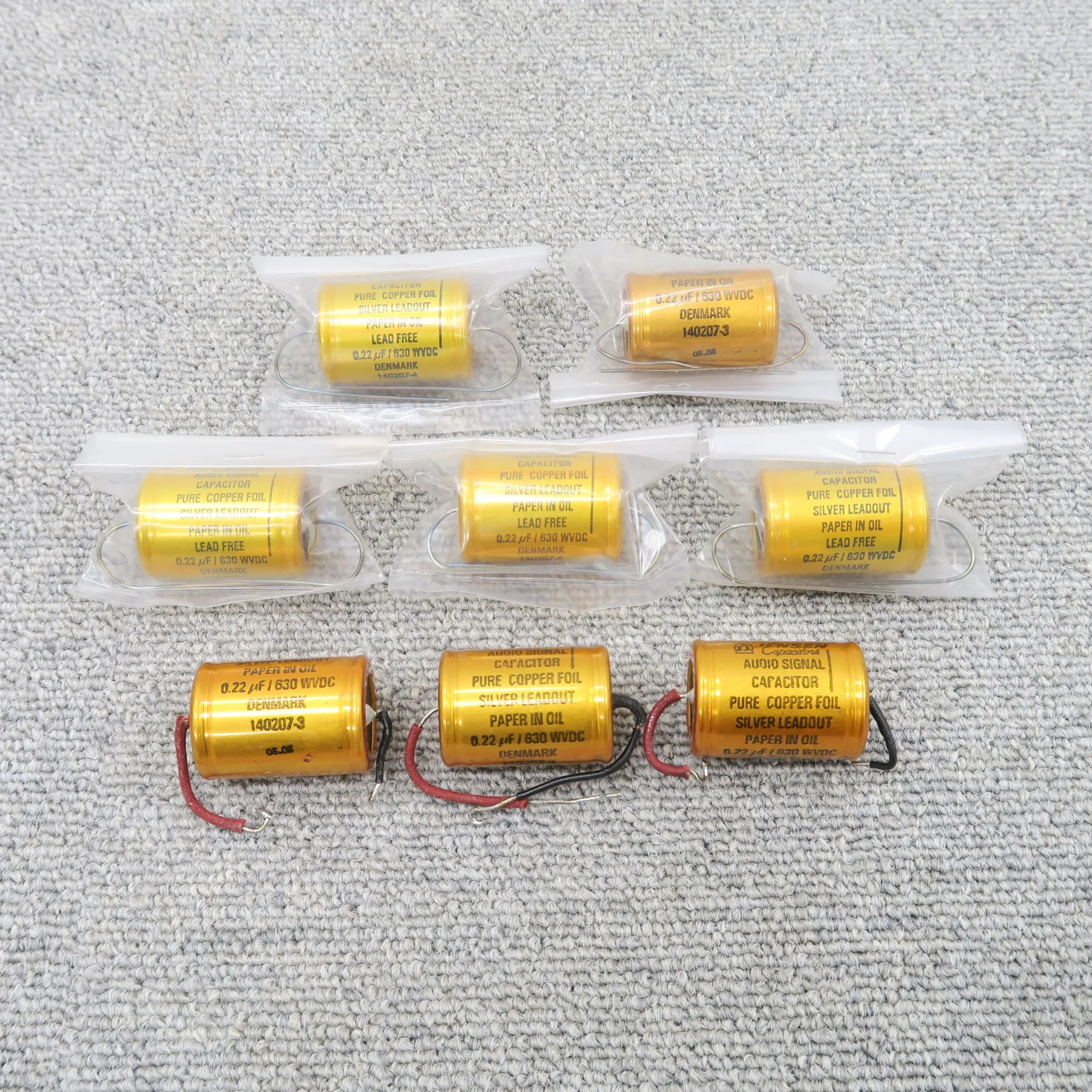 JENSEN 0.22uf 630WVDC まとめ 真空管パーツ ジェンセン