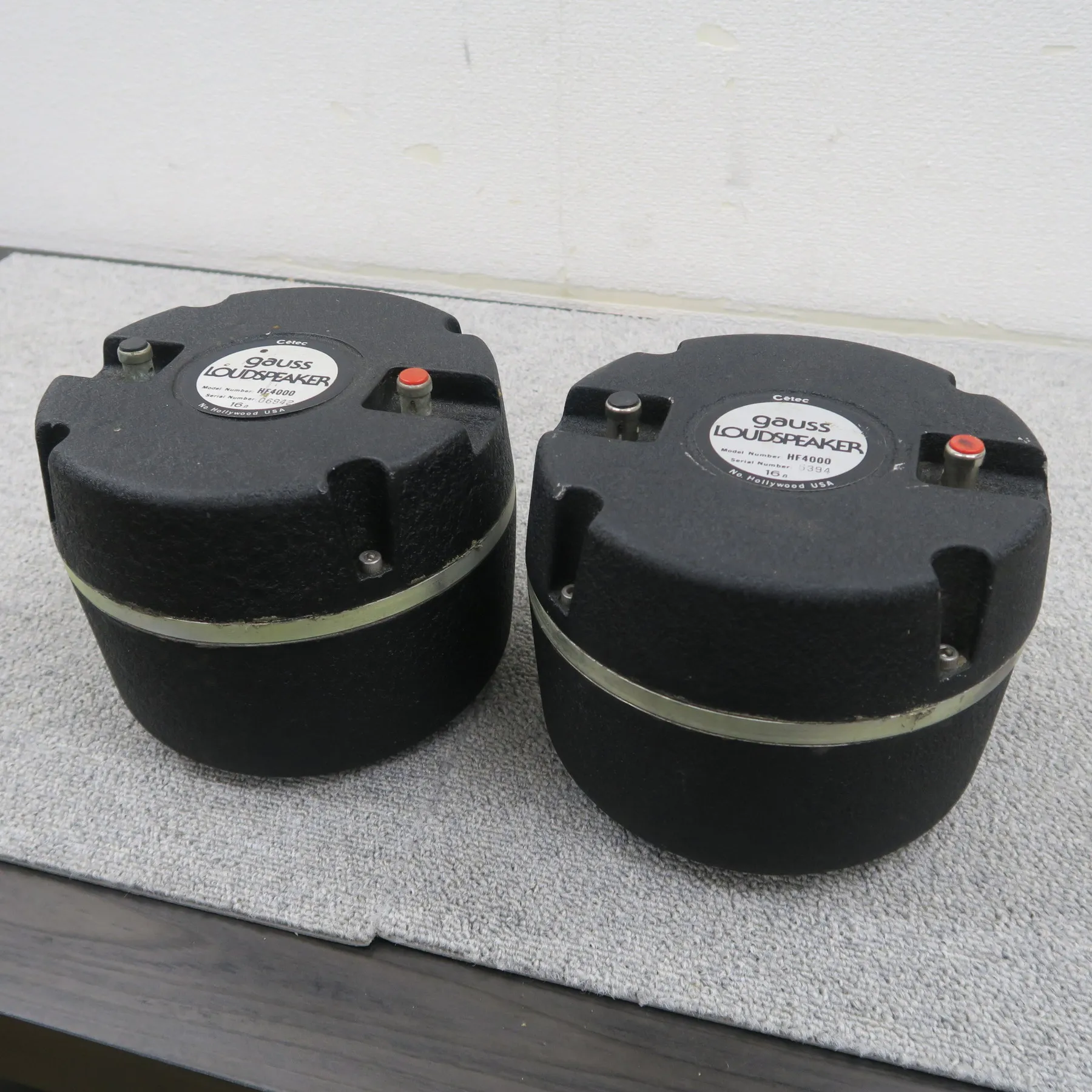 GAUSS HF4000 ドライバーユニット ガウス