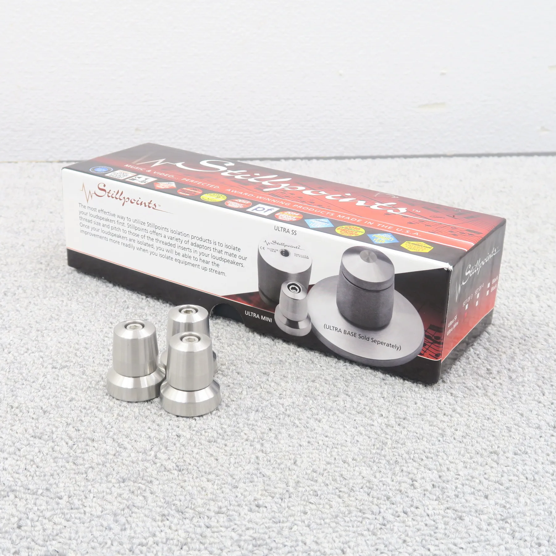 Stillpoints ULTRA MINI 3個 インシュレーター スティルポインツ