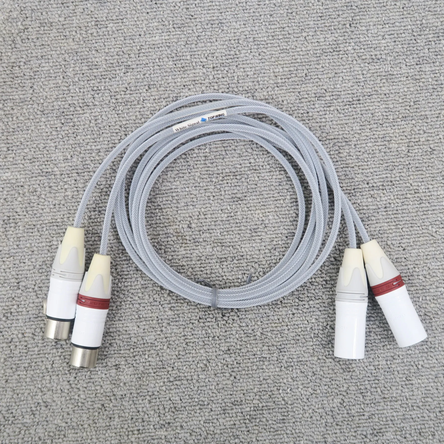 TOP WING White Signal XLR 1.5m XLRケーブル トップウィング