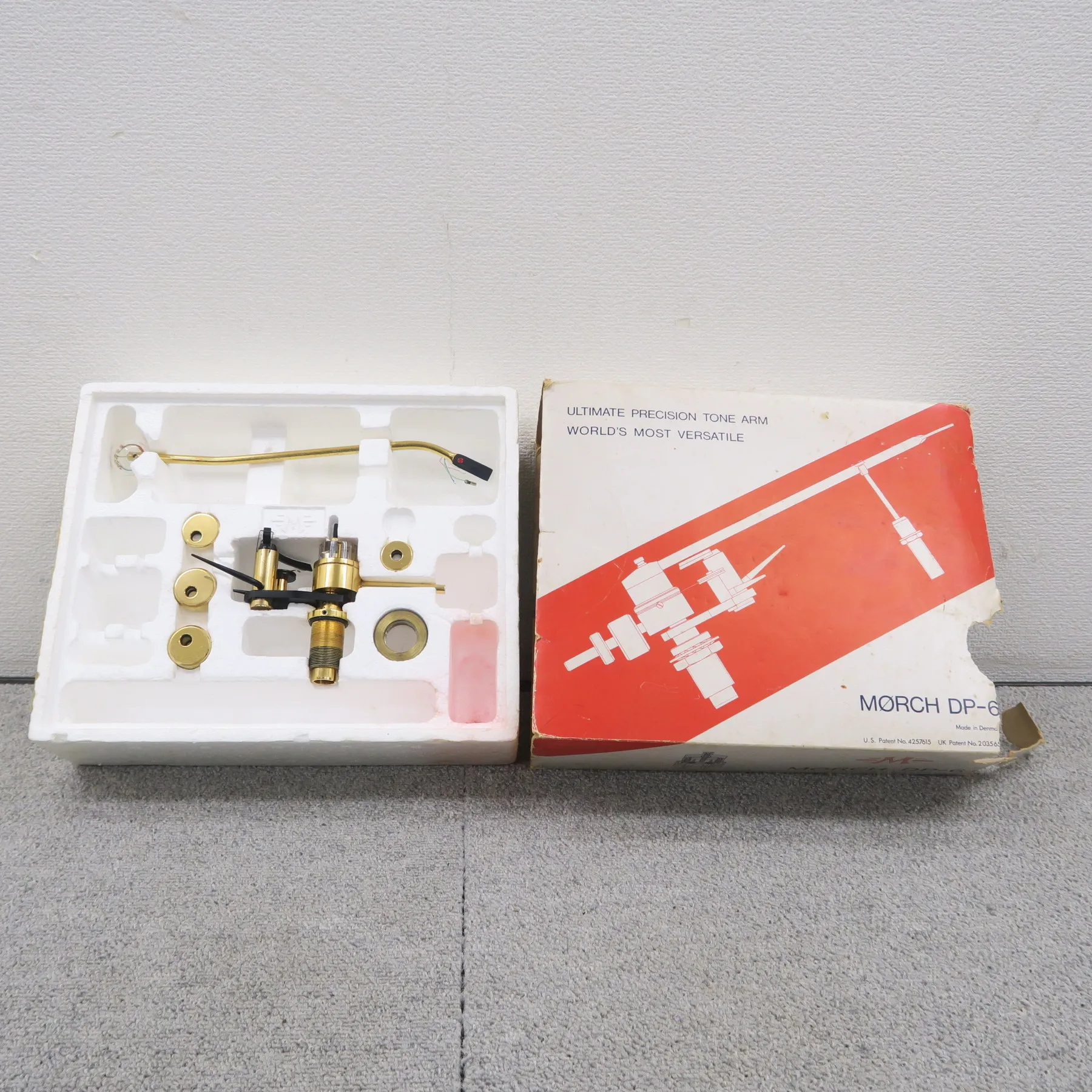 Moerch DP-6 トーンアーム メルク