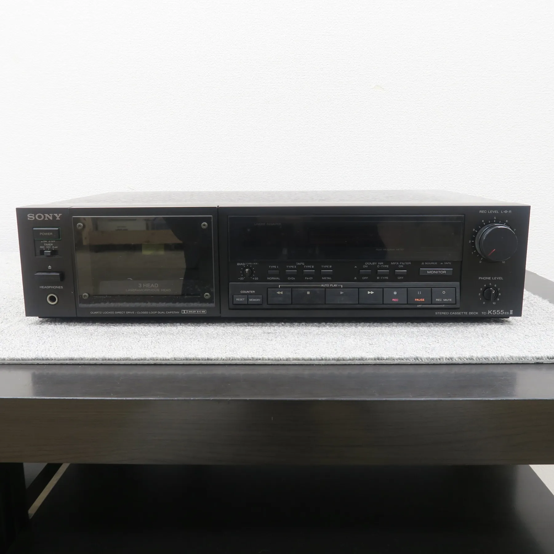SONY TC-K555ESII カセットデッキ ソニー