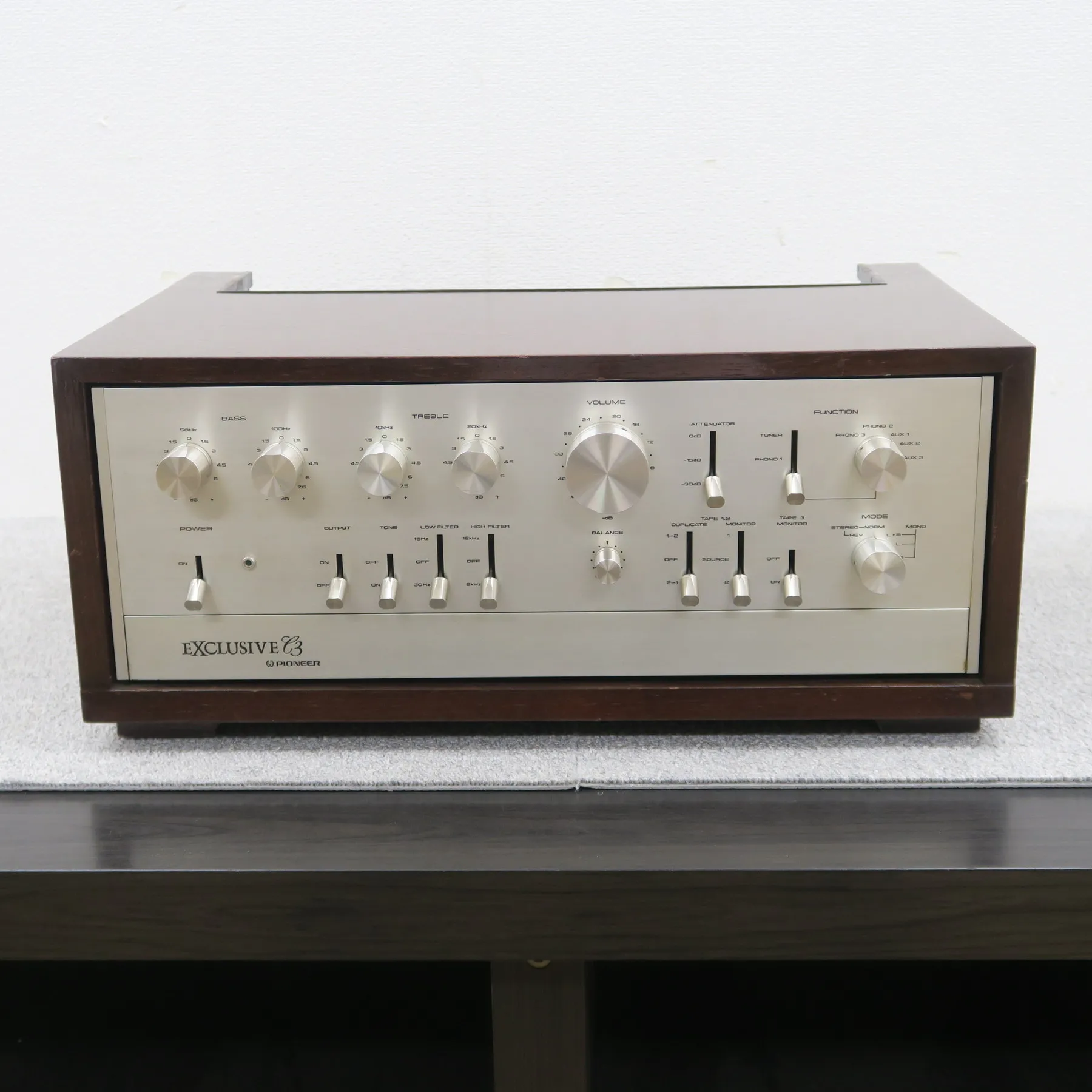 Pioneer Exclusive C3 プリアンプ パイオニア