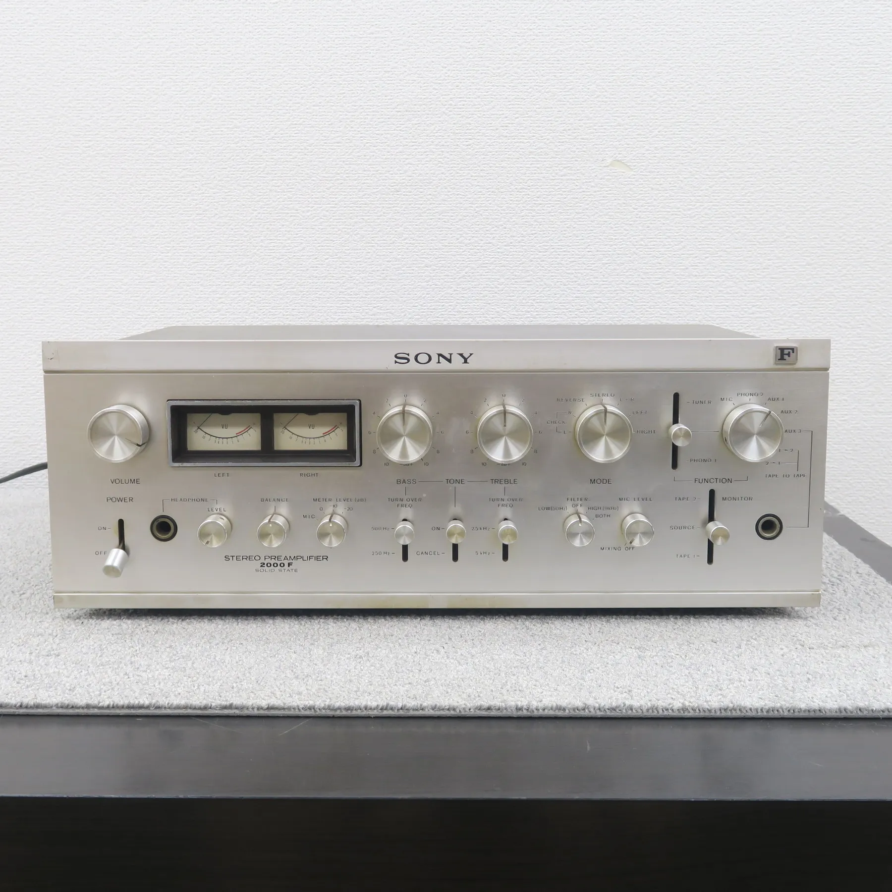 SONY TA-2000F プリアンプ ソニー