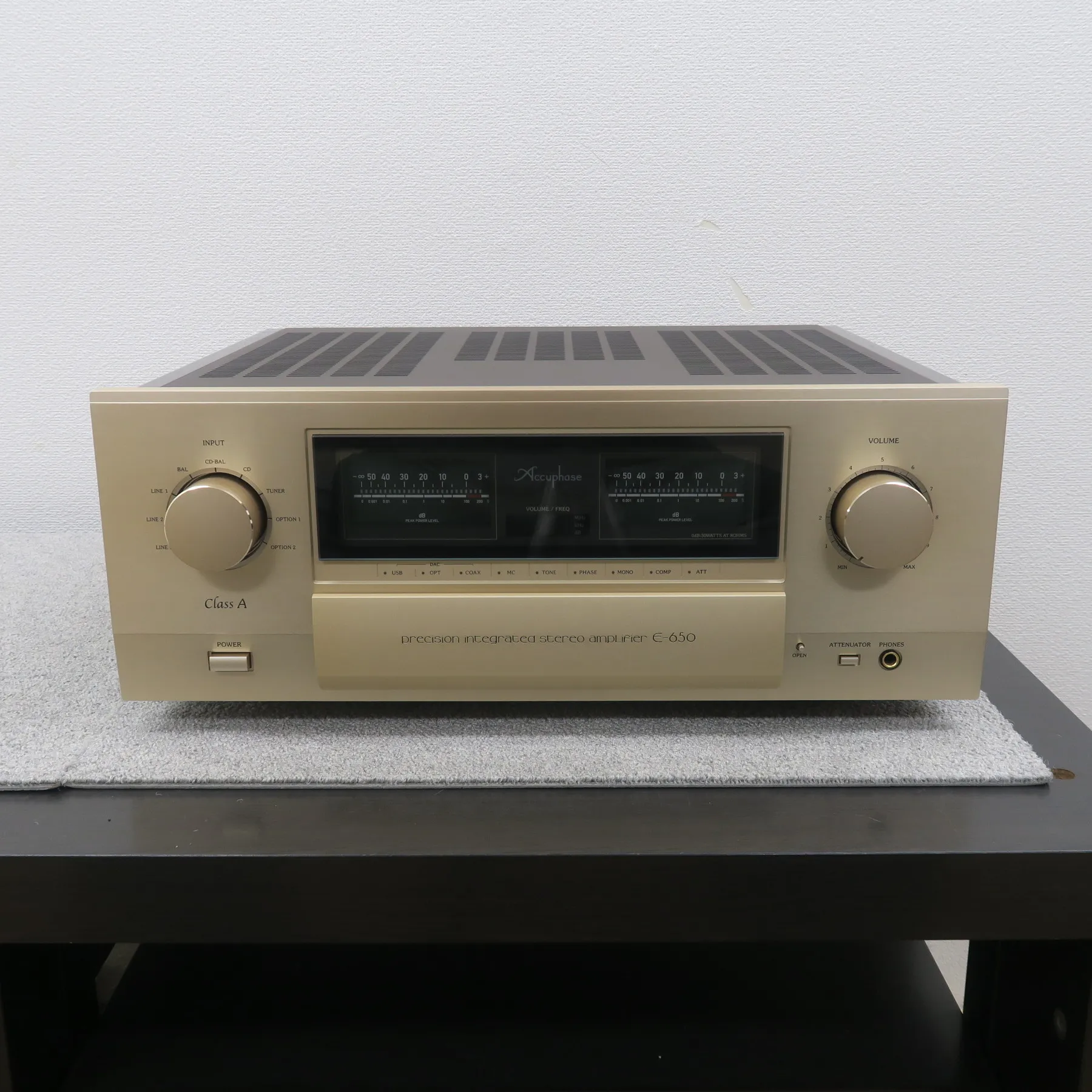 Accuphase E-650 プリメインアンプ アキュフェーズ