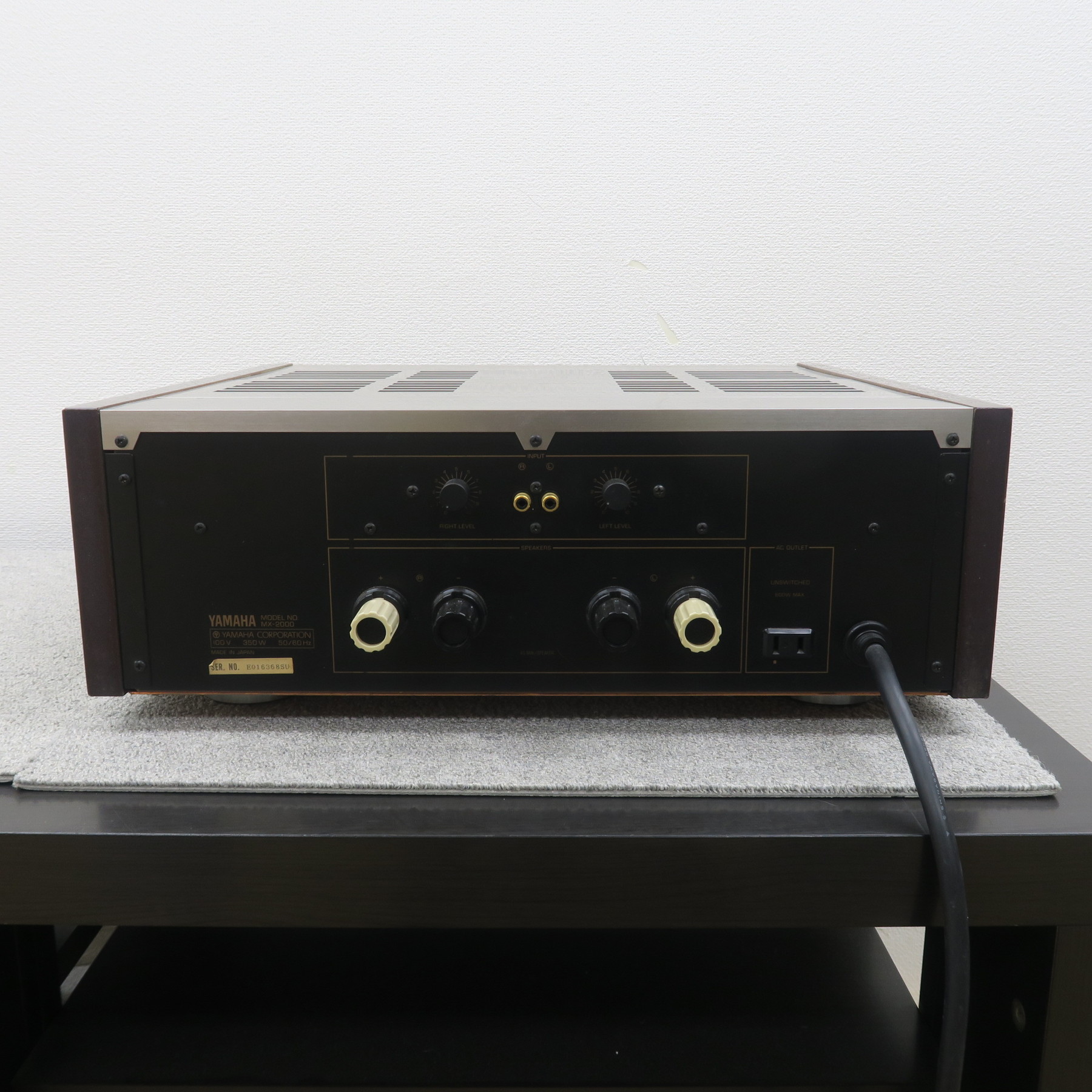 ジャンク】YAMAHA MX-2000 パワーアンプ ヤマハ @60343｜中古