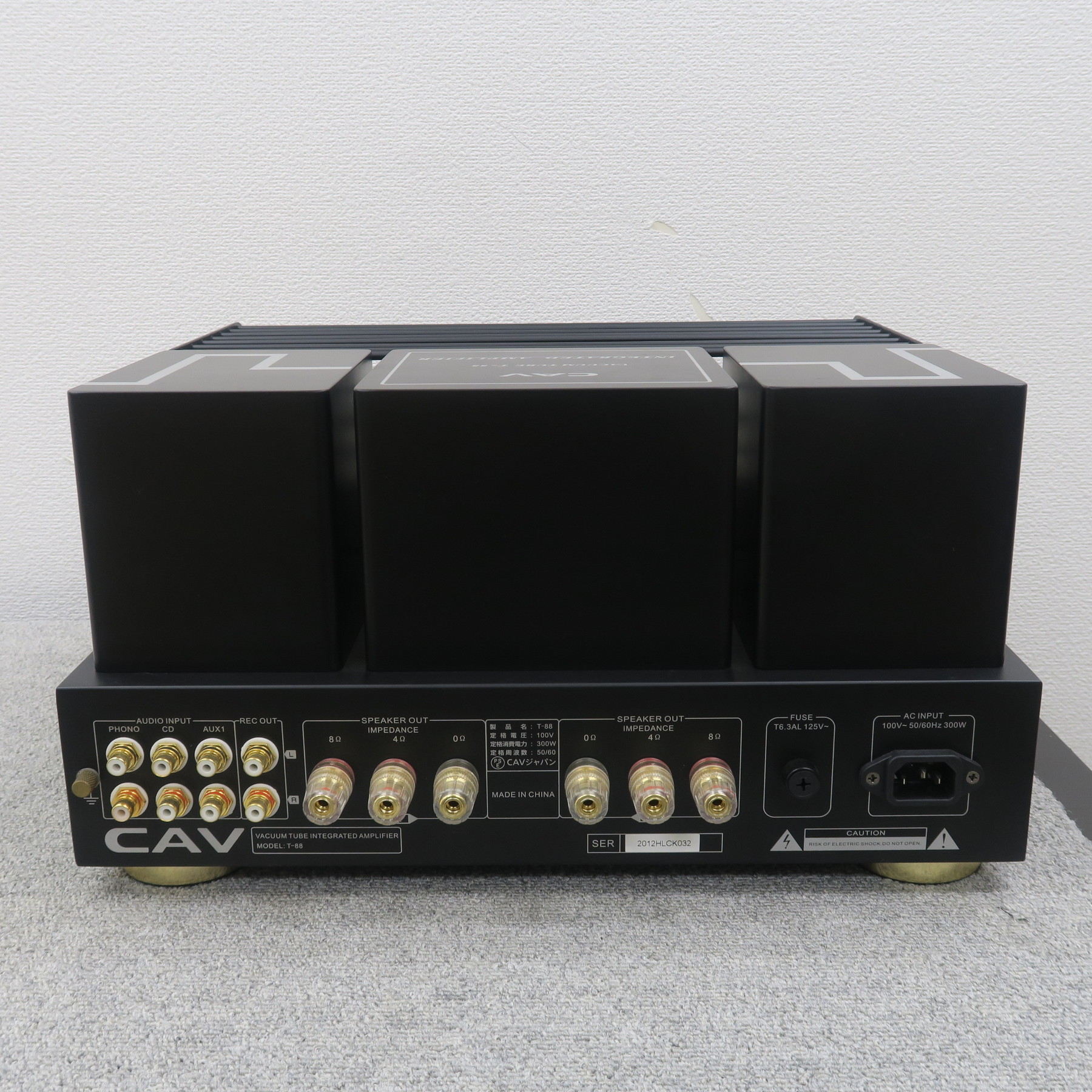 ジャンク】CAV T-88 プリメインアンプ シーエーブイ @60359｜中古
