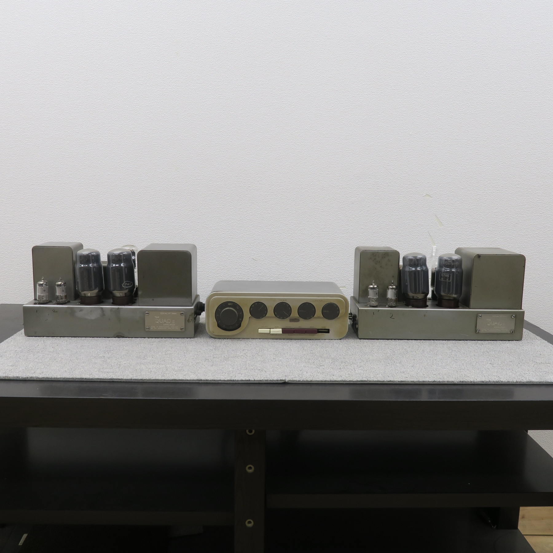 現状】QUAD QUAD 22 + QUAD II パワーアンプ クォード @60540｜中古