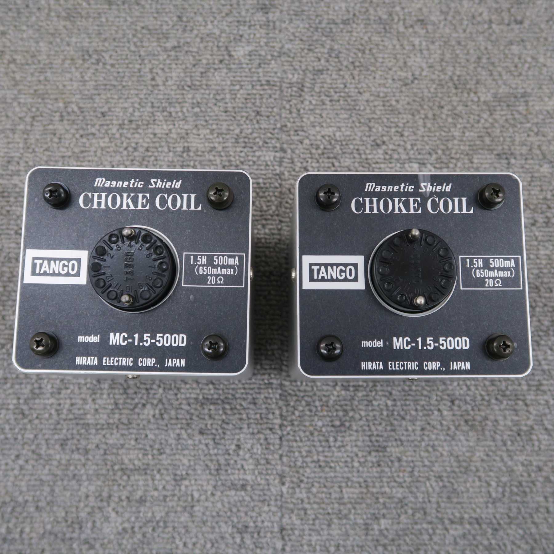 現状】TANGO MC-1.5-500D ペア トランス タンゴ @60568｜中古