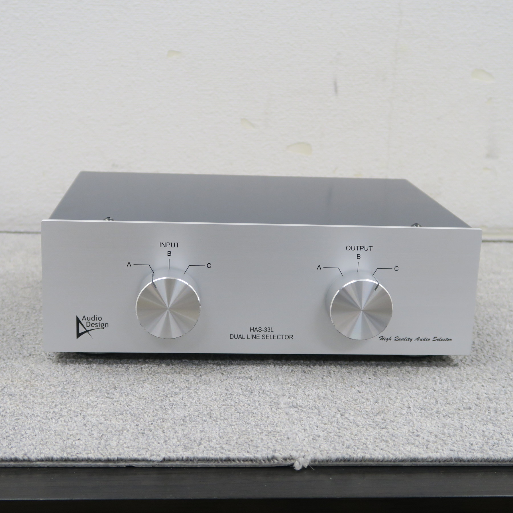 ha-様用です°・*:.。.☆ Aランク】Audio Design HAS-33L セレクター オーディオデザイン @60574