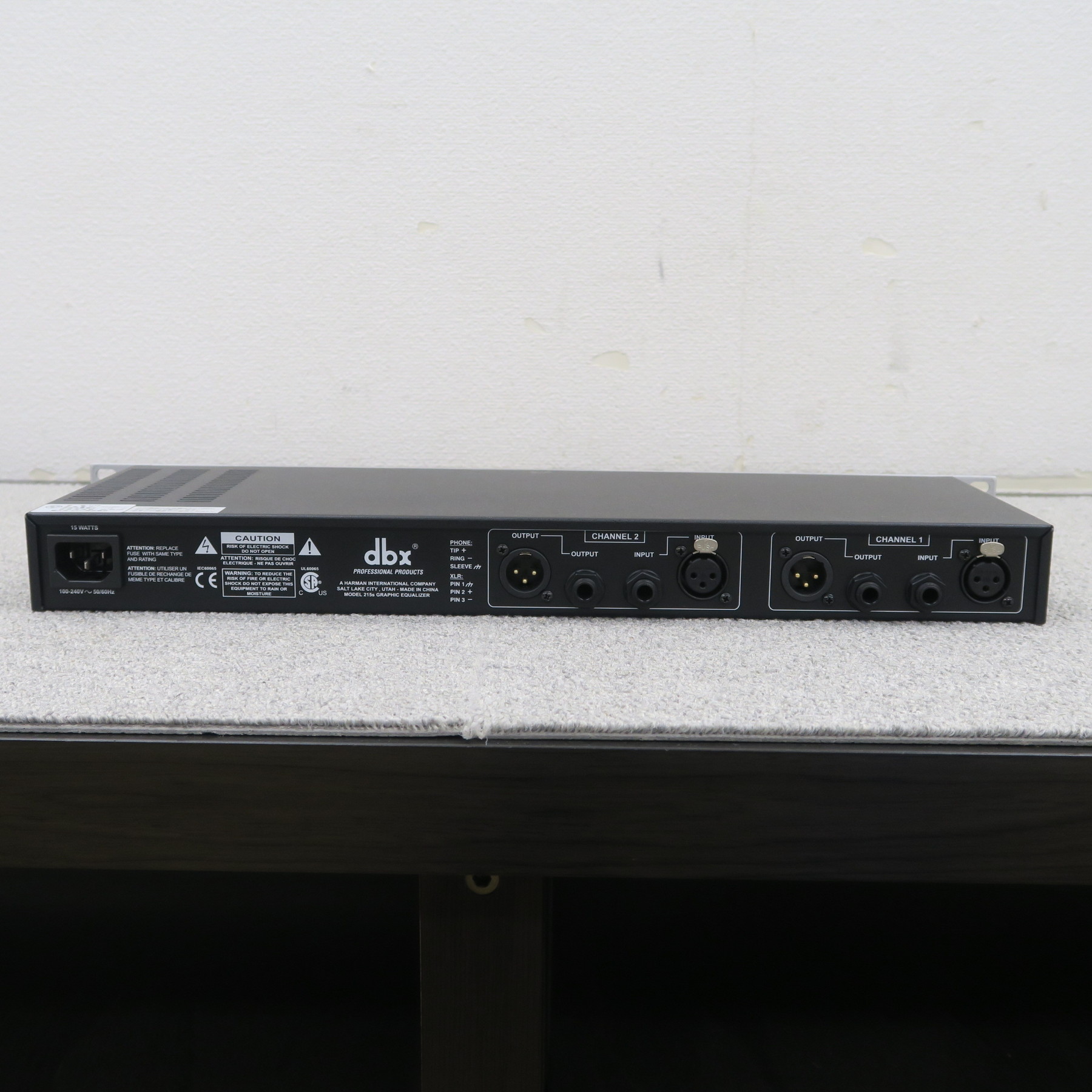Bランク】dbx 215S イコライザー ディービーエックス @60575｜中古