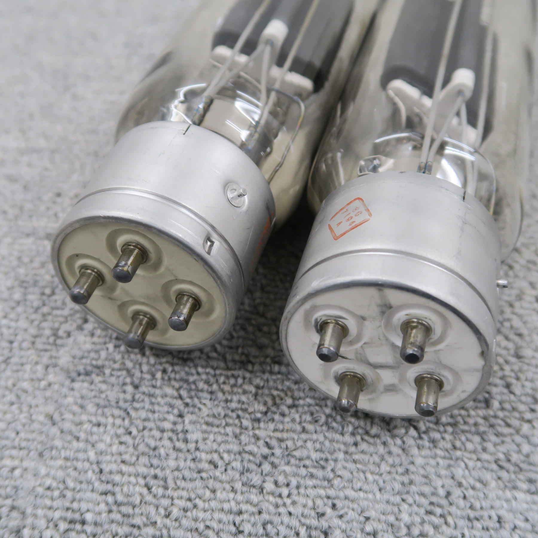 現状】GE VT-4-C/211 2本 真空管 ゼネラルエレクトリック @60579｜中古
